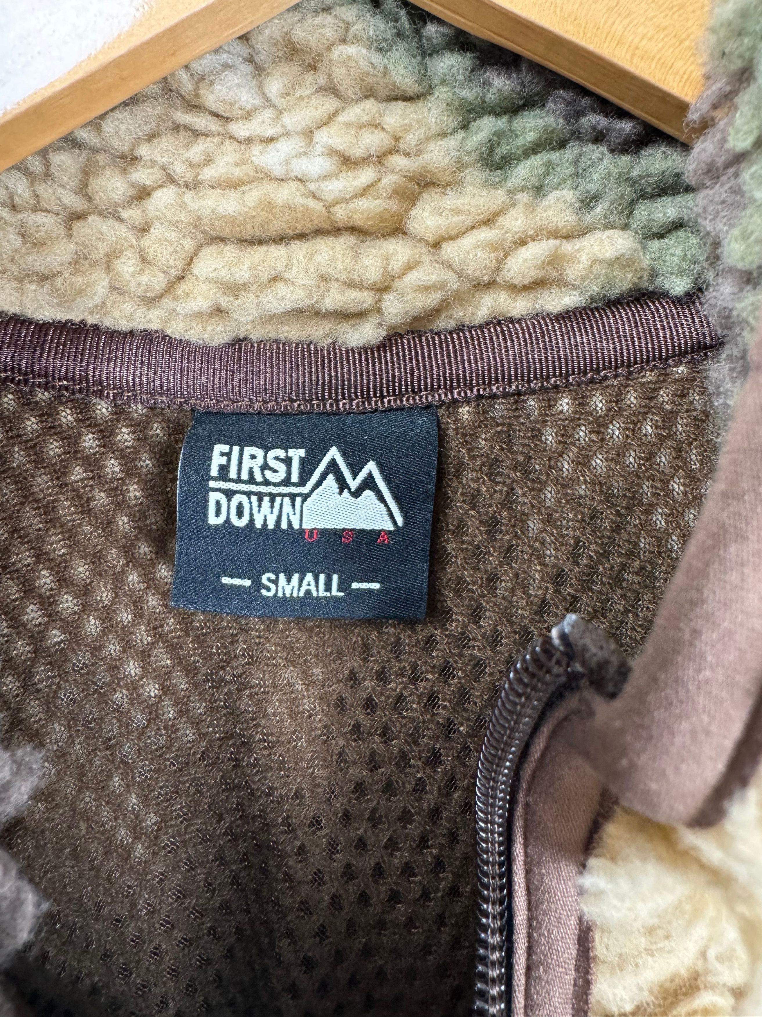 Other FIRST DOWN Camo Fleece Full Zip Size US S / EU 44-46 / 1 - 8 Thumbnail