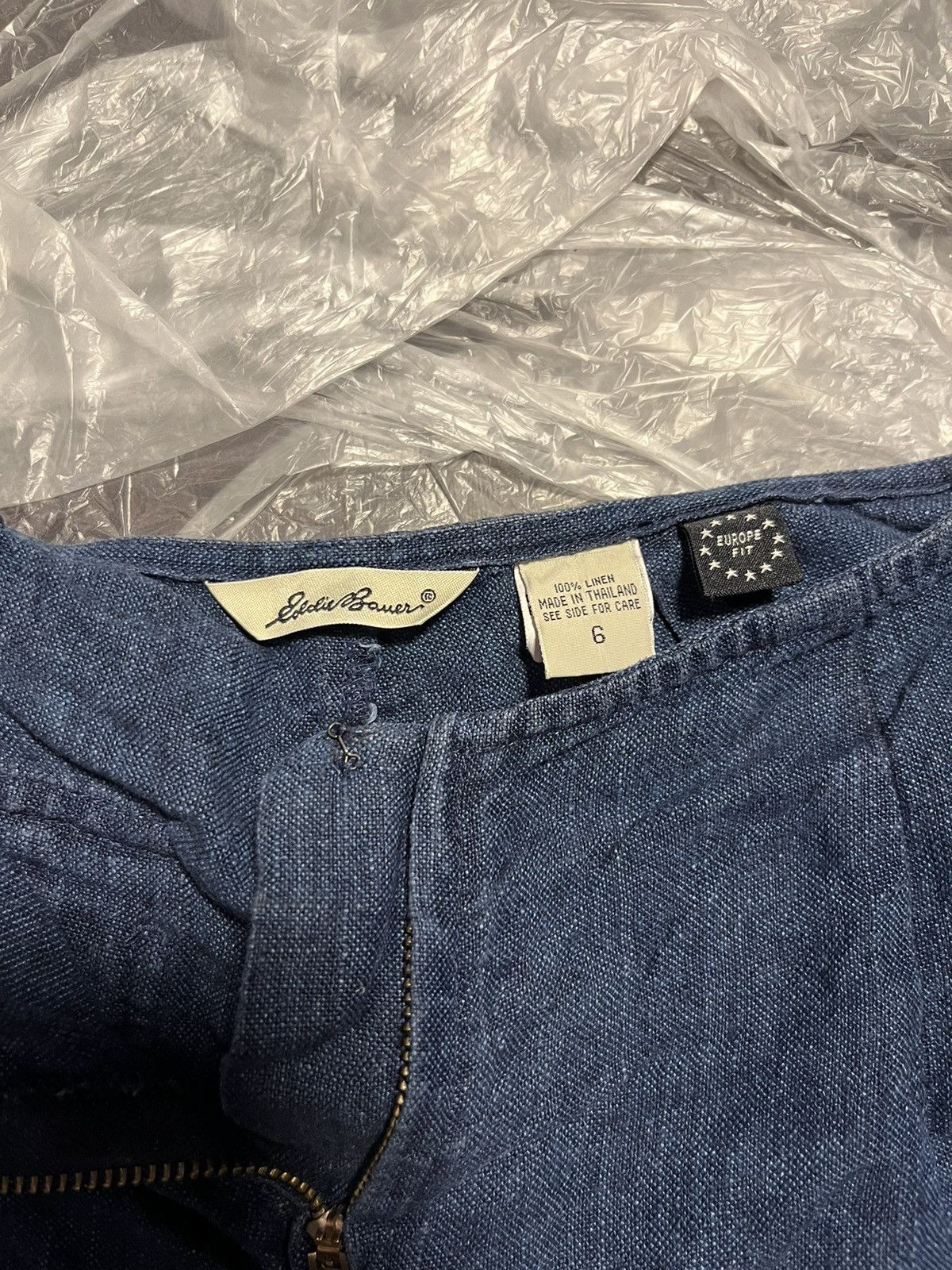 Designer × Vintage Eddie Bauer Skort (Denim Blue) Size 28" / US 6 / IT 42 - 3 Thumbnail