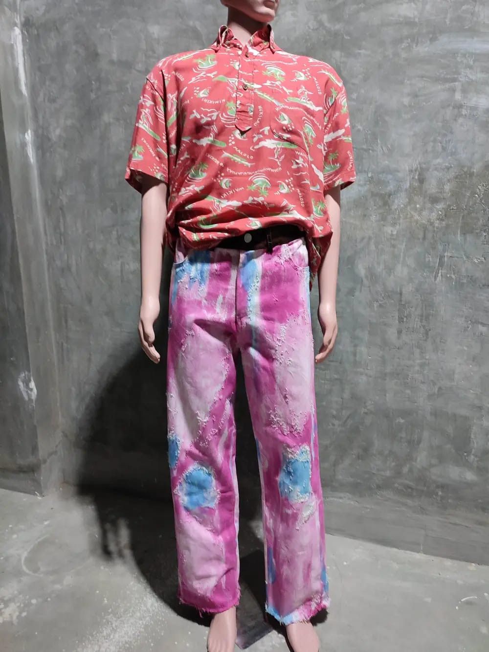 Other Unbrand Nice Design Colourfull Art Pants Size US 33 - 11 Thumbnail