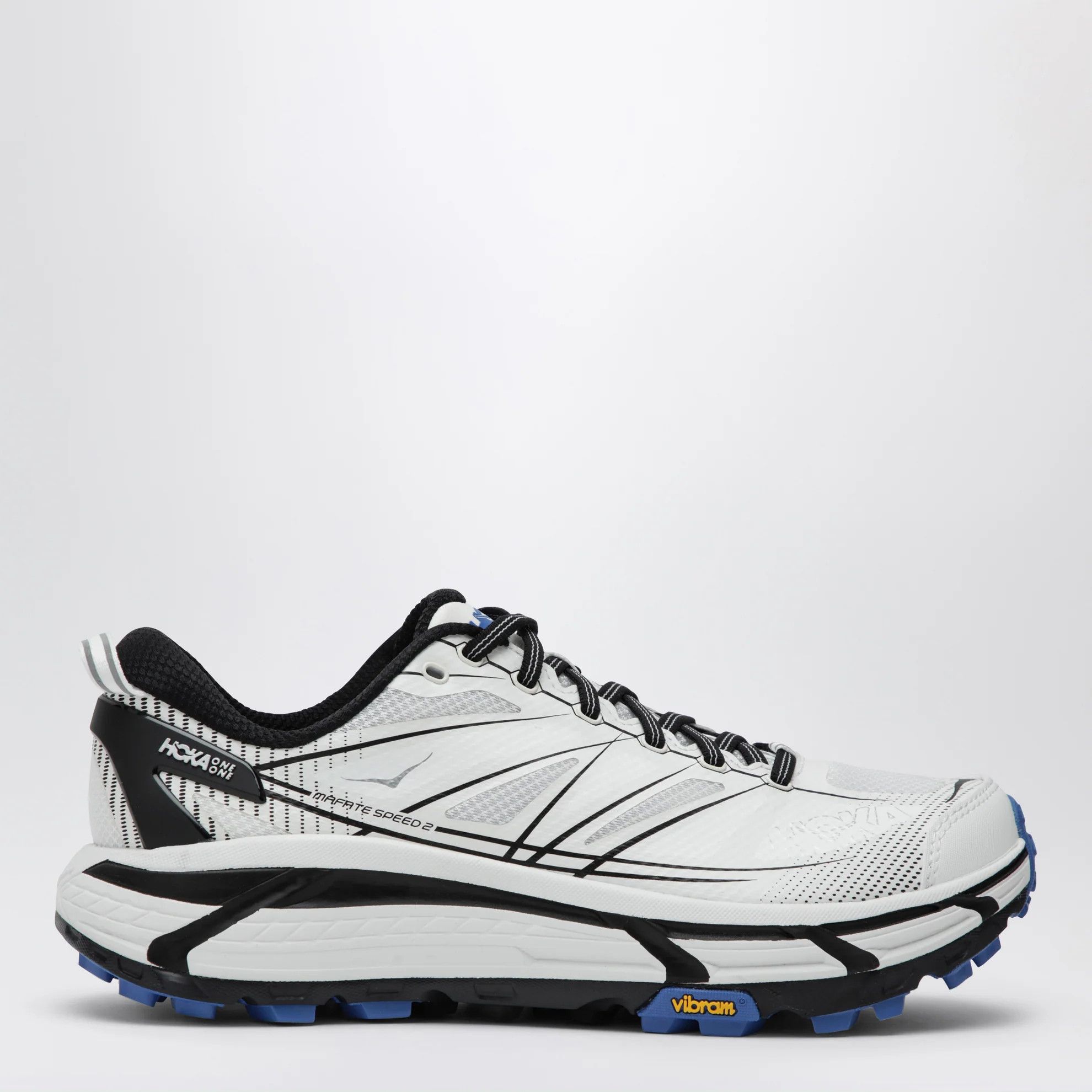 Hoka o1d2blof0426 Speed 2 Low-Top Sneakers in White/Black Size US 10.5 / EU 43-44 - 1 Thumbnail