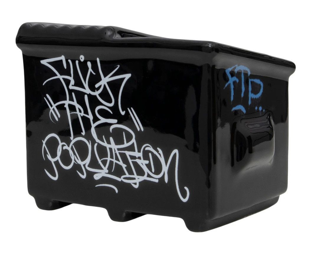 Fuck The Population FTP Ceramic Dumpster Size ONE SIZE - 2 Thumbnail