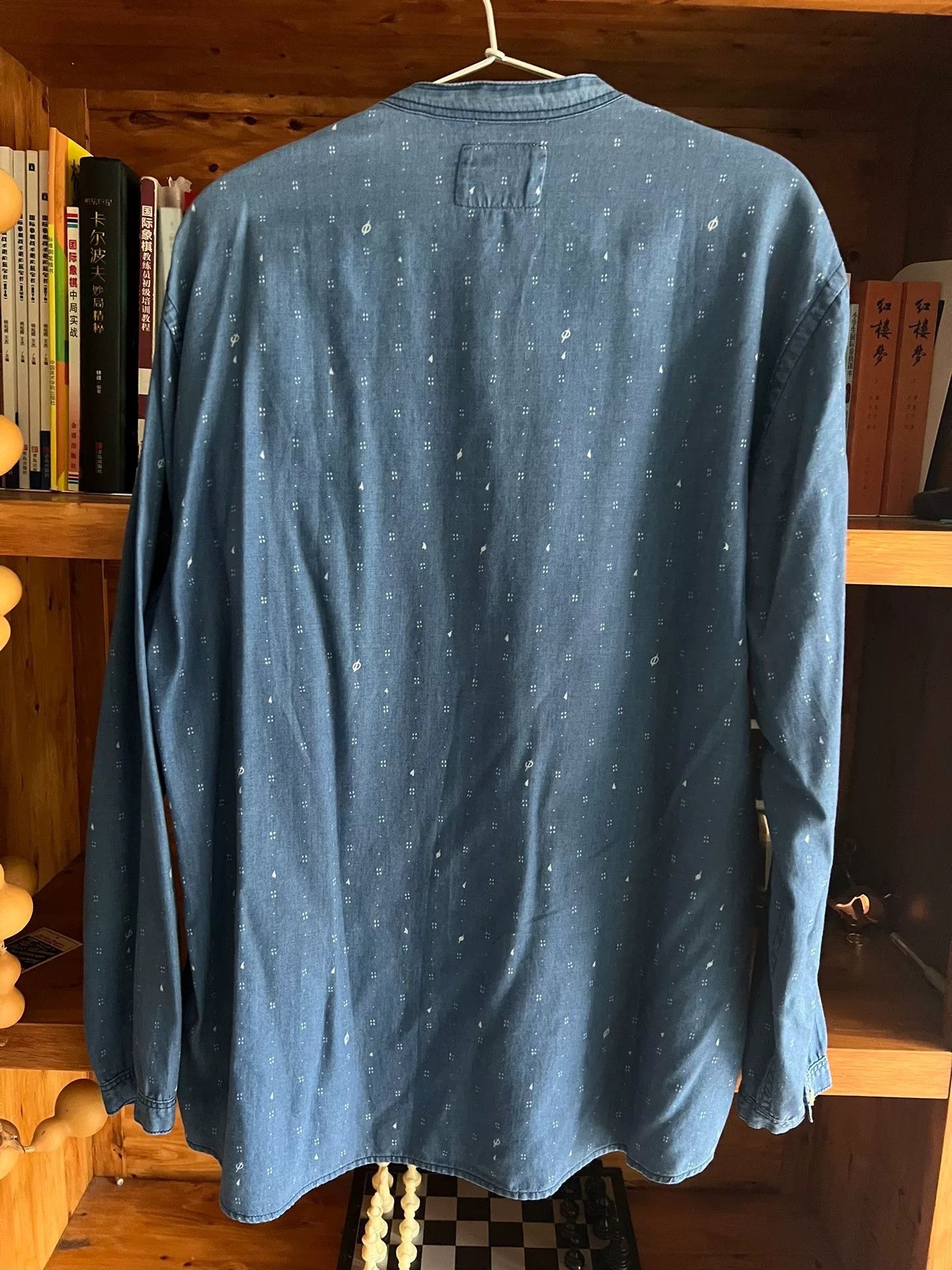 Porter Classic Porter Classic Indigo Stand Collar Shirt Size US M / EU 48-50 / 2 - 7 Thumbnail