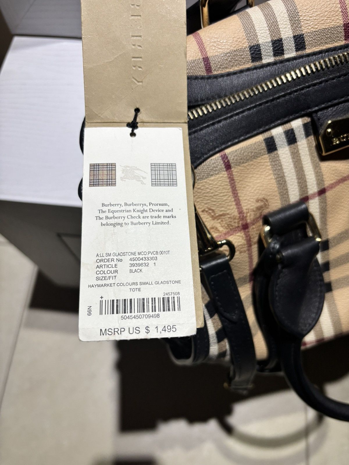 Burberry Burberry Bag Size ONE SIZE - 6 Thumbnail