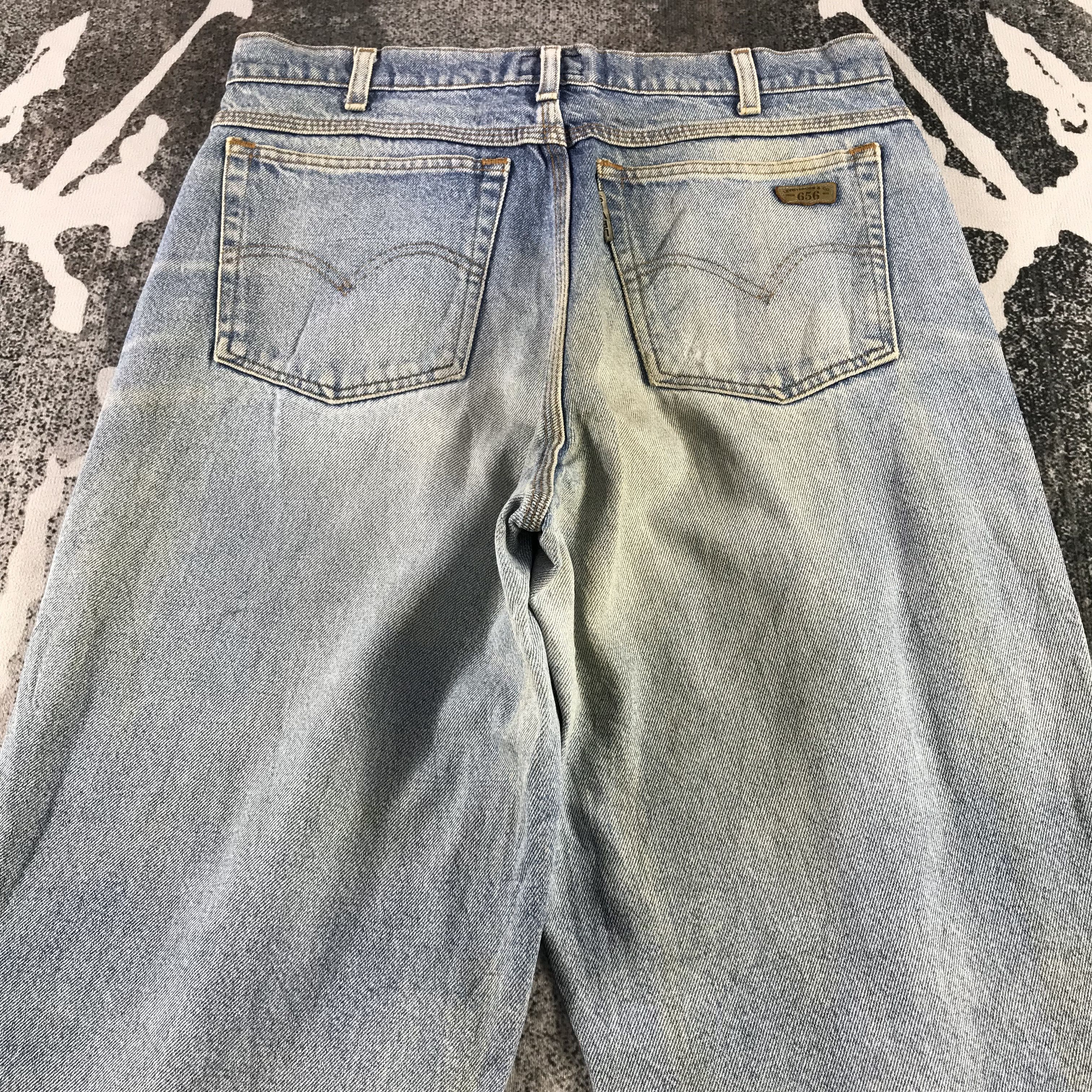 Levi's Vintage Levis 656 Jeans Distressed Denim KJ3341 Size US 32 / EU 48 - 4 Thumbnail