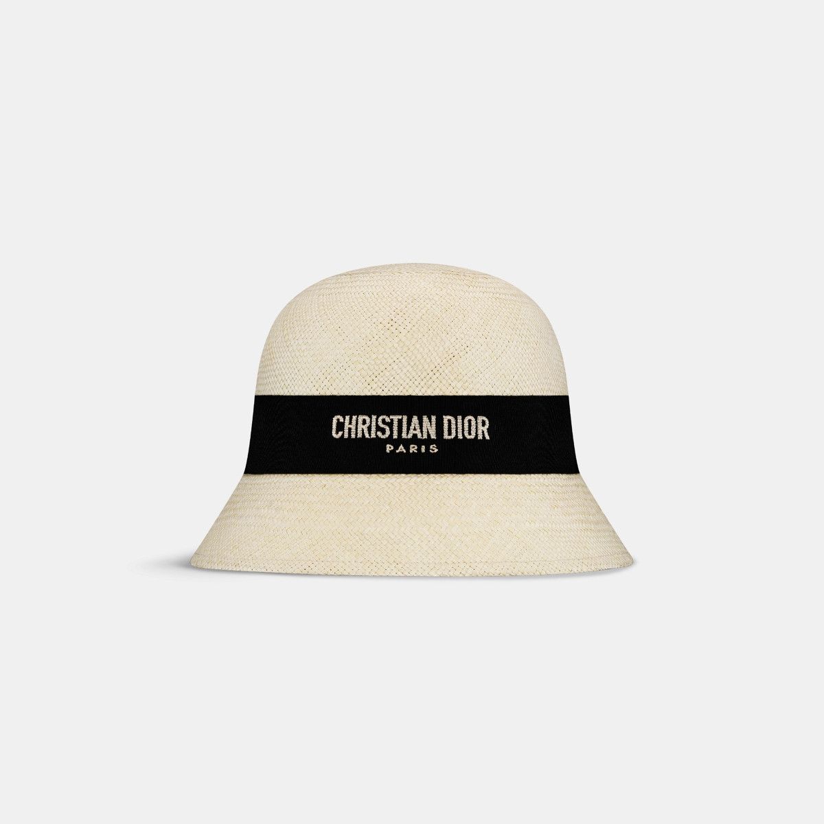 Dior o1bcso1str0226 Size:OS/Small Brim Chloche in Beige/Black Size ONE SIZE - 2 Thumbnail