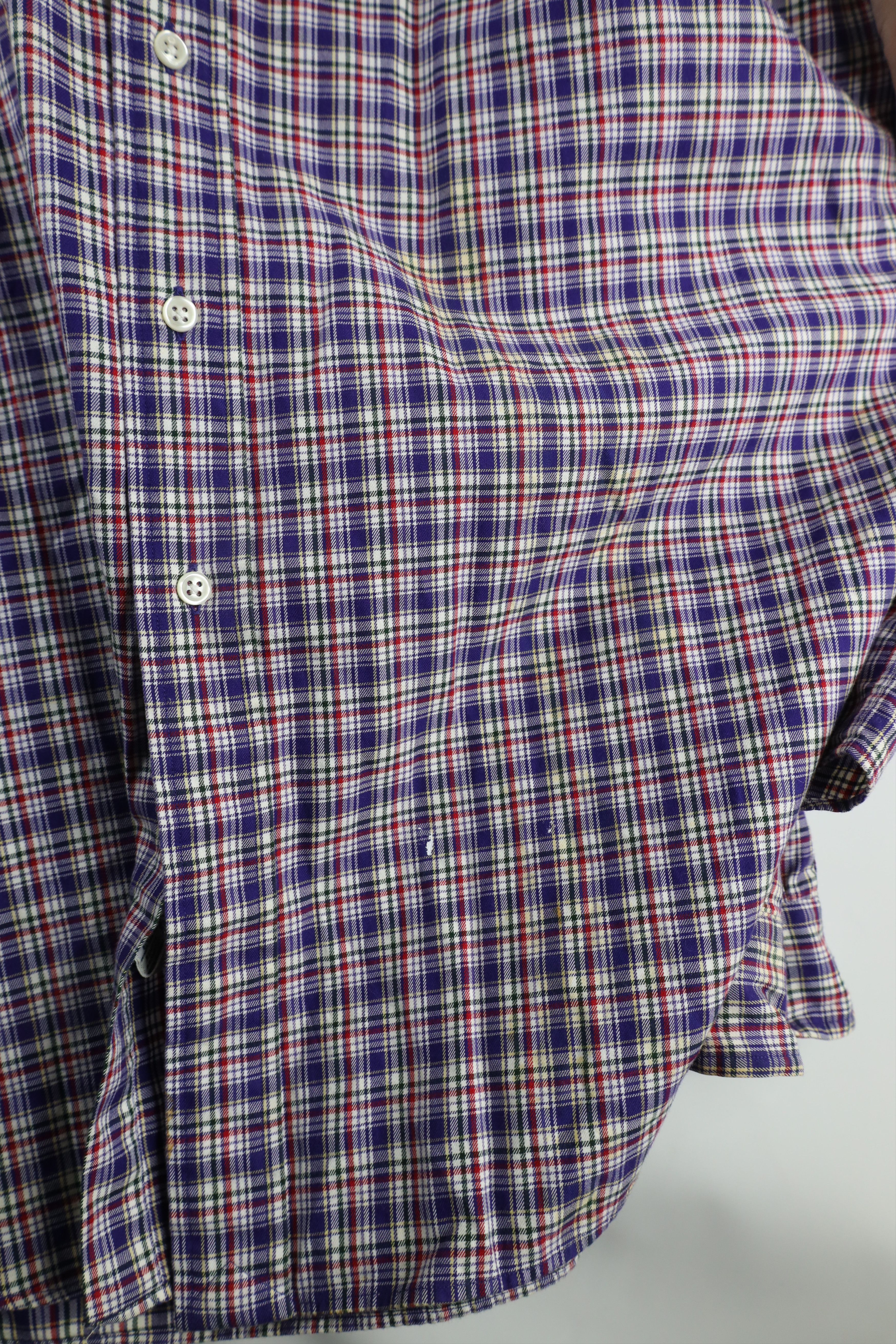 Ralph Lauren × Vintage Vintage 90s Ralph Lauren Blake Collared Button Down Shirt Size US XXL / EU 58 / 5 - 7 Thumbnail