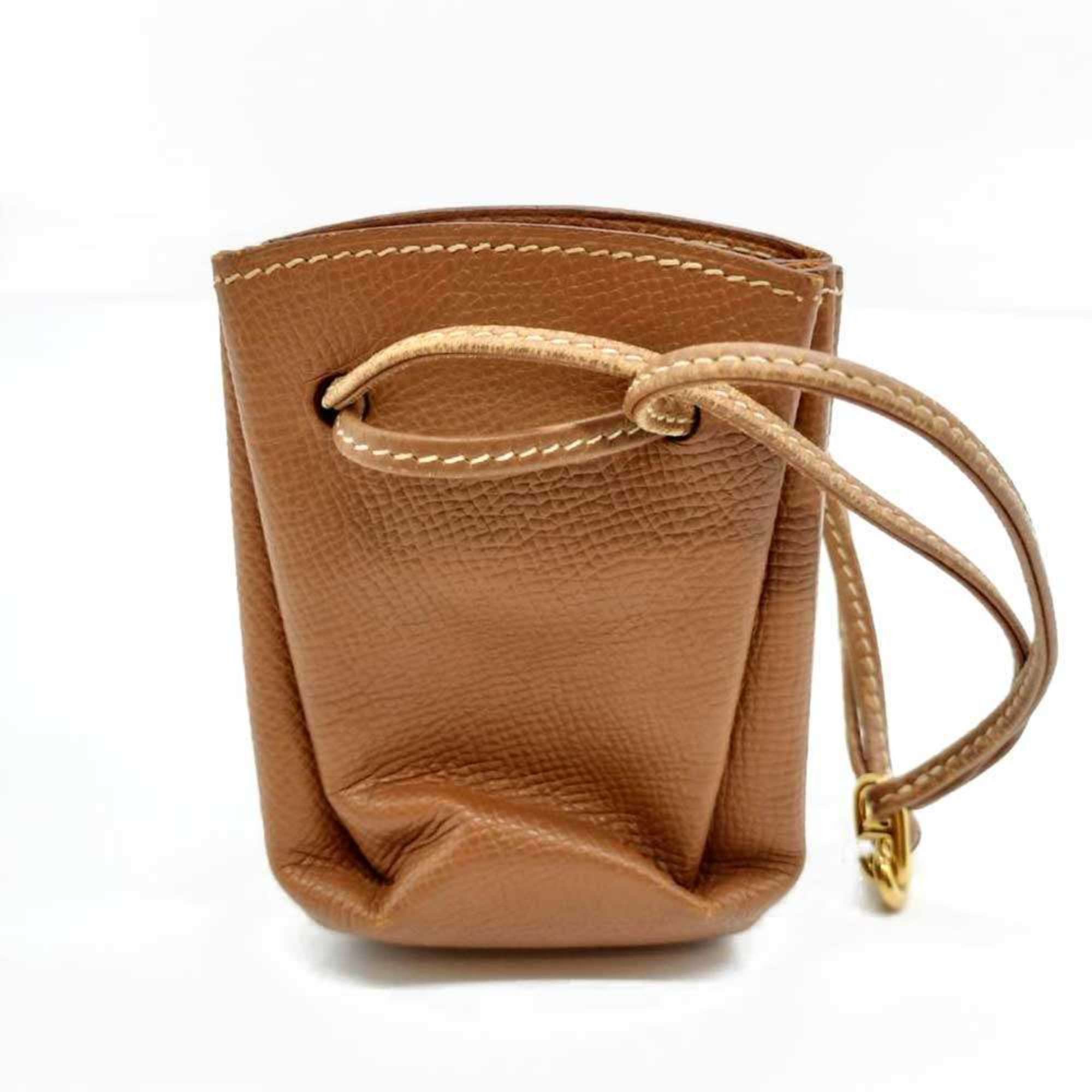 Hermes Hermes Vespa Pouch Brown Couchbel HERMES Size ONE SIZE - 1 Thumbnail