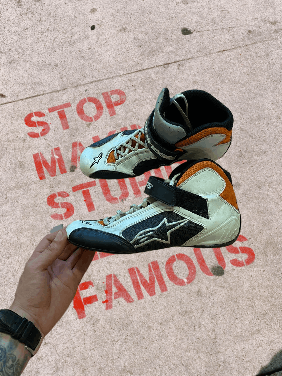 Boot - Racing Logo Y2K Alpinestars MOTOSPORT