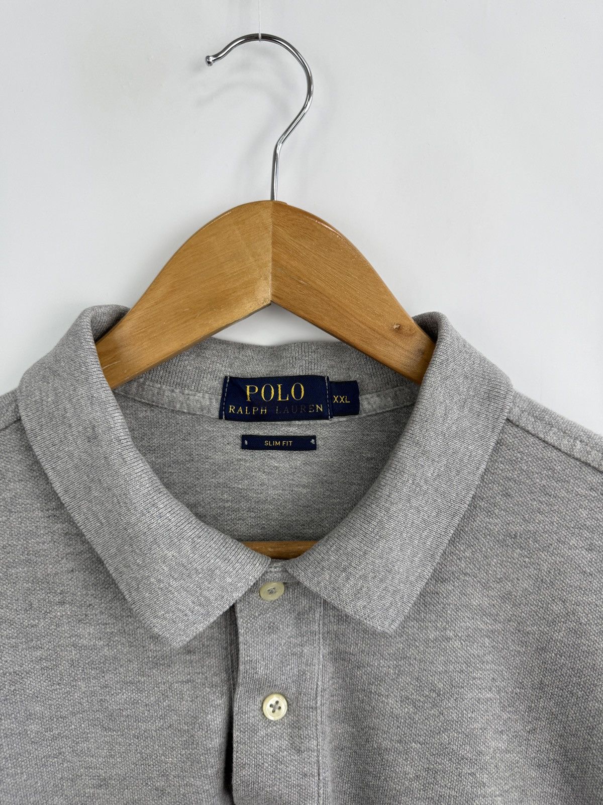 Polo Ralph Lauren 🇺🇸 Polo Ralph Lauren Slim Fit Polo T-Shirt Rare Retro Hype Size US XXL / EU 58 / 5 - 9 Thumbnail