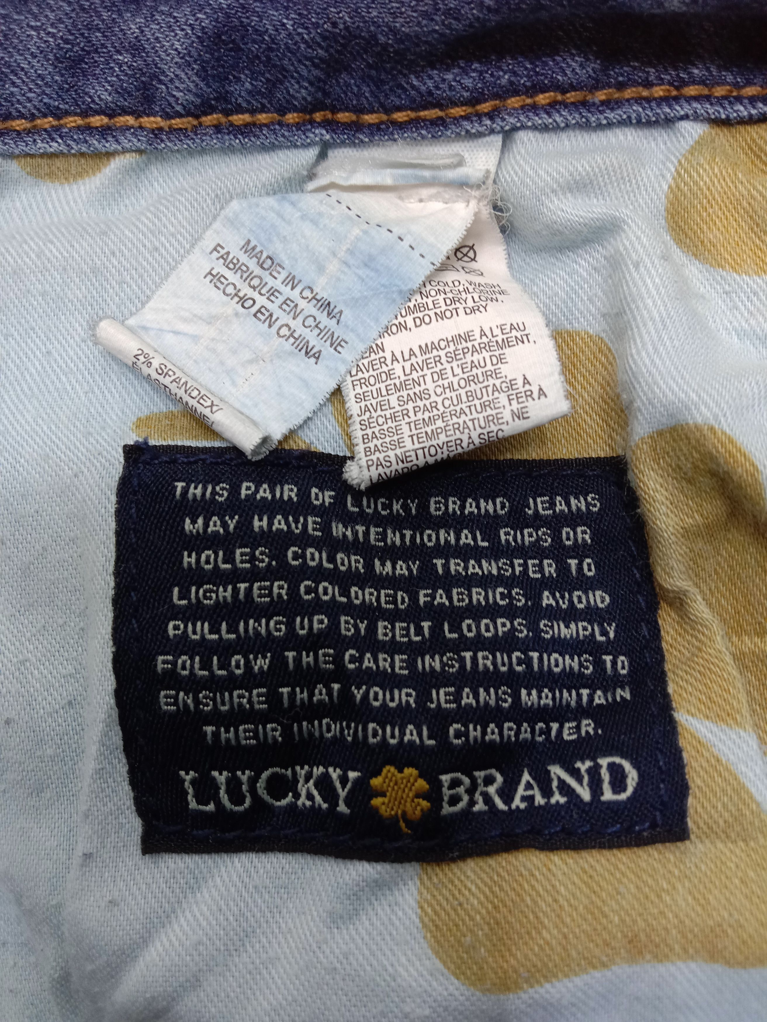 Lucky Brand Vintage Lucky Brand Flare Jeans Boot Cut Denim Size 32" / US 10 / IT 46 - 10 Thumbnail