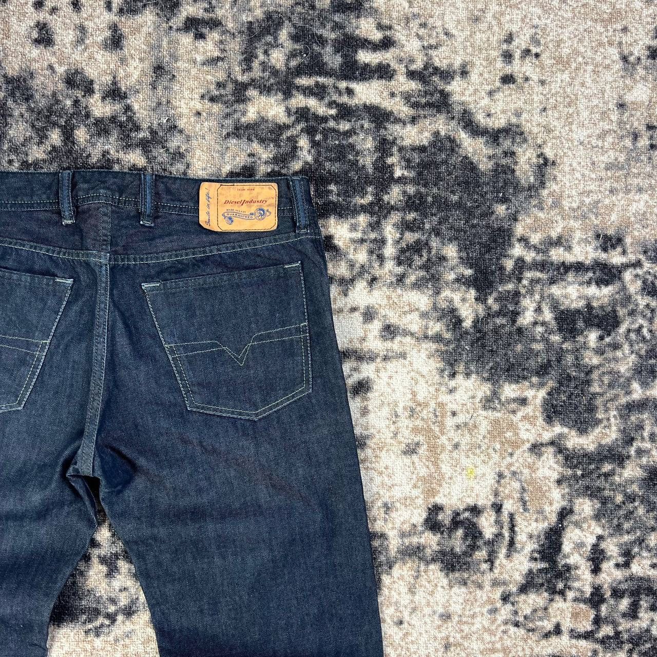 Diesel Vintage Diesel Dark Blue Denim Jeans Streetwear Style Size US 32 / EU 48 - 3 Thumbnail