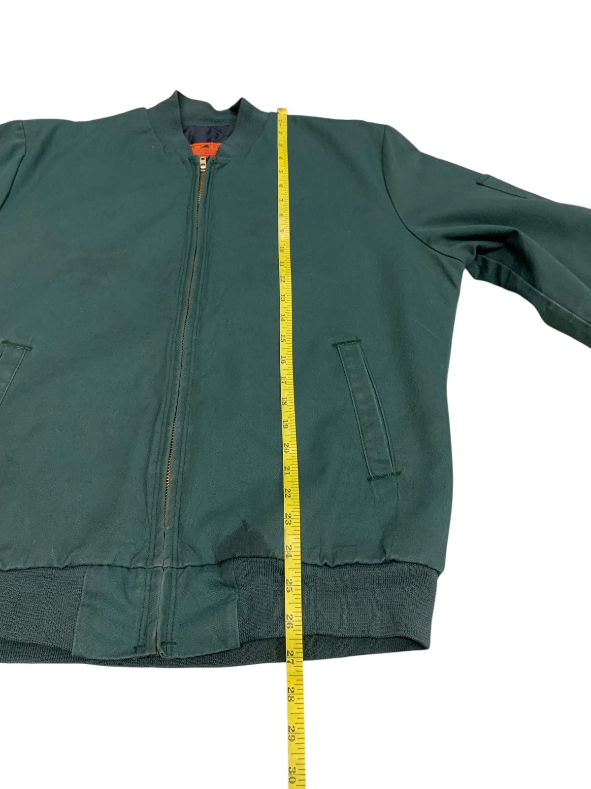 Red Kap Vintage 80's Red Kap Zipper Down Bombers Jacket Size US M / EU 48-50 / 2 - 10 Thumbnail