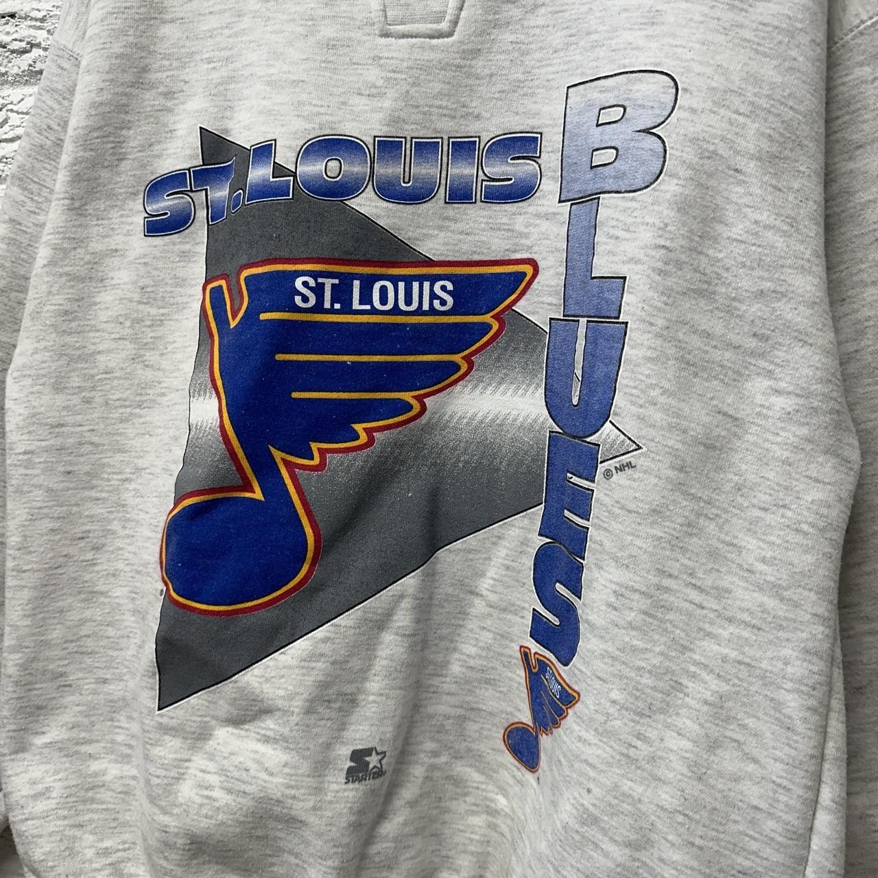 Starter Vintage Starter St. Louis Blues Hockey Sweatshirt Medium Size US M / EU 48-50 / 2 - 4 Thumbnail