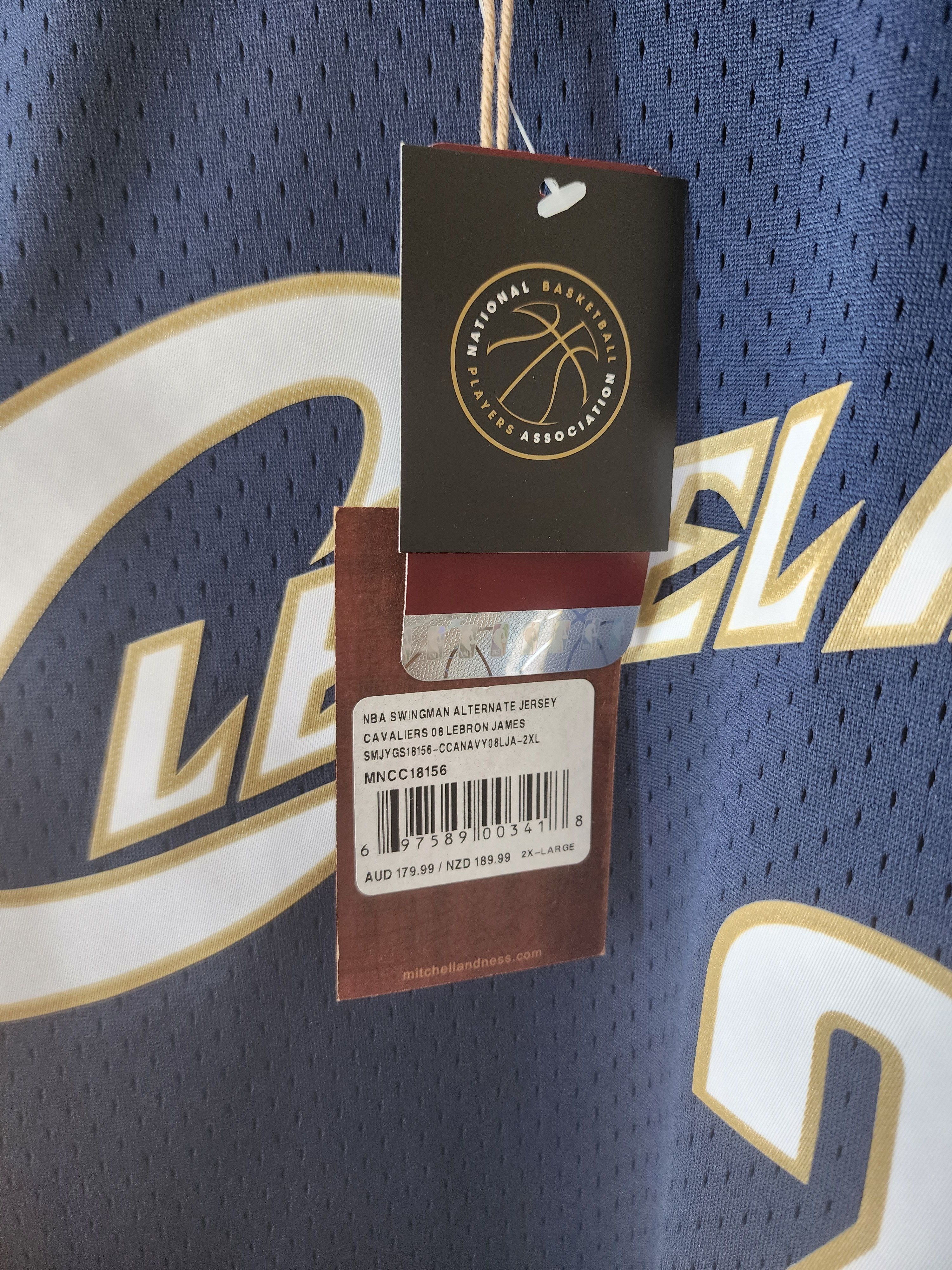 Mitchell & Ness LeBron James Cavaliers '08-'09 Mitchell & Ness NBA Jersey Size US XXL / EU 58 / 5 - 3 Thumbnail