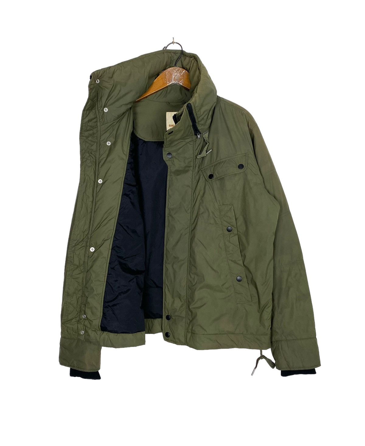 Diesel Rare‼️ Diesel Nylon Military Jacket Size US M / EU 48-50 / 2 - 2 Thumbnail