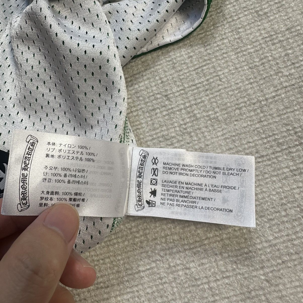 Chrome Hearts Chrome Hearts Basketball Jersey Reversible Size US L / EU 52-54 / 3 - 7 Thumbnail