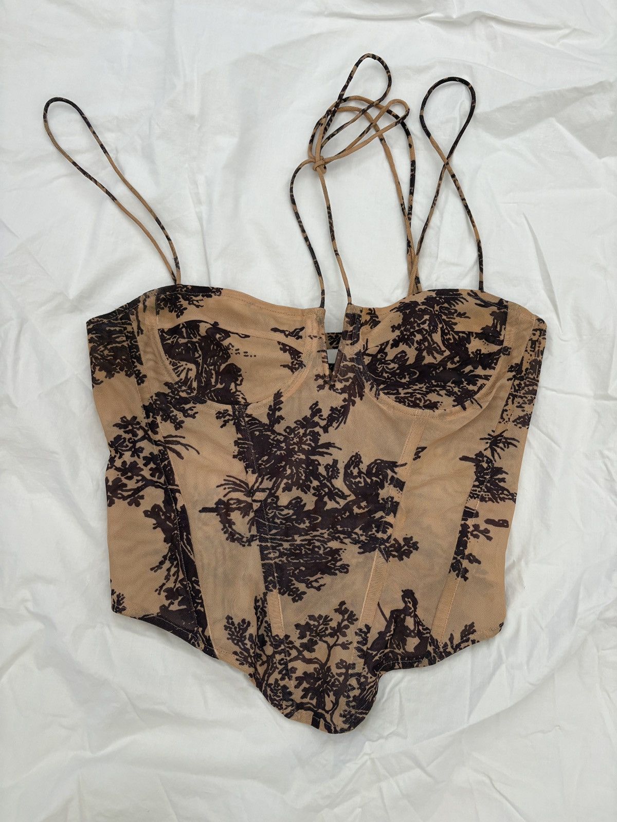 Miaou Miaou aphex corset gold toille Size M / US 6-8 / IT 42-44 - 1 Thumbnail