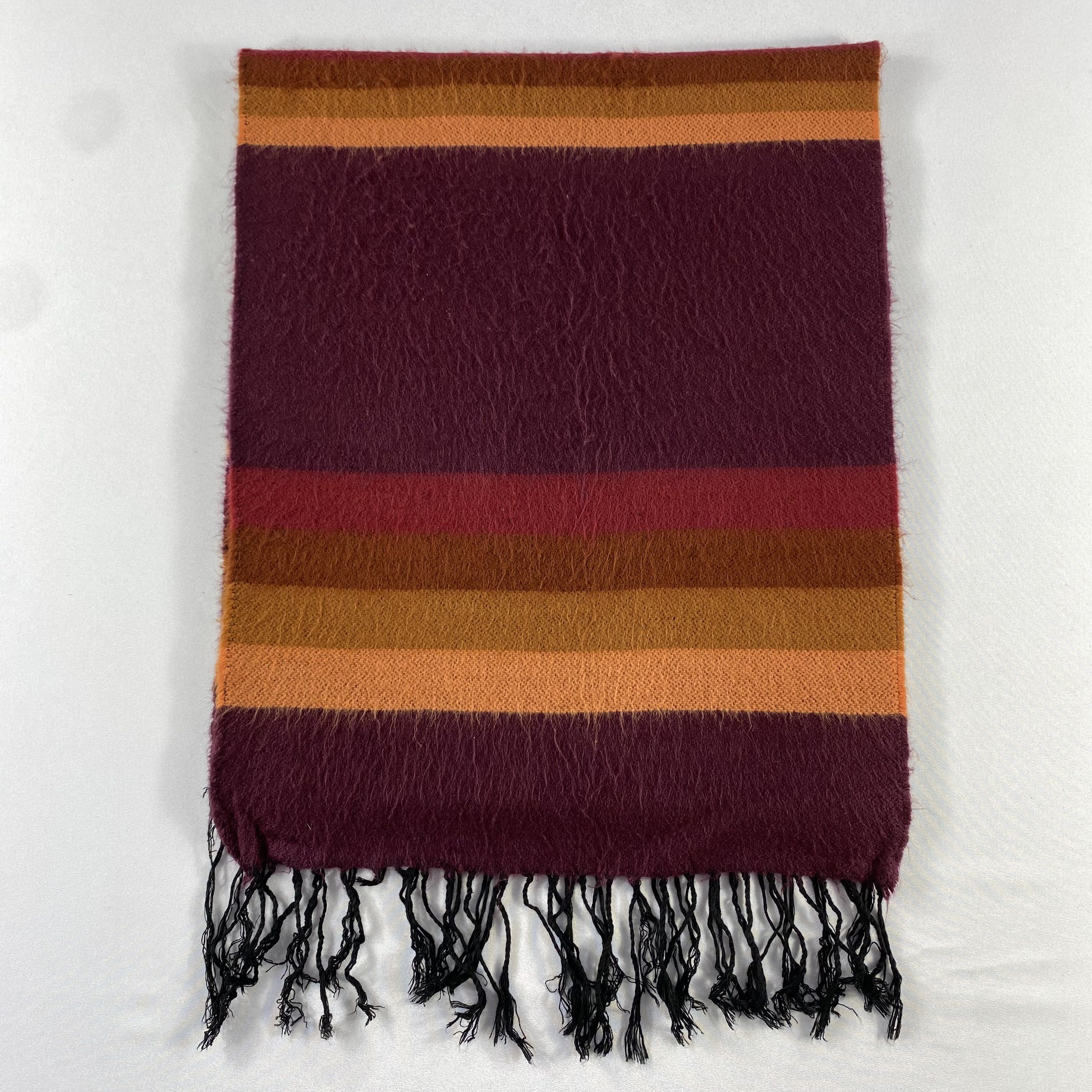 Takeo Kikuchi Takeo Kikuchi Stripe Scarf Neck Wrap Muffler Size ONE SIZE - 2 Thumbnail