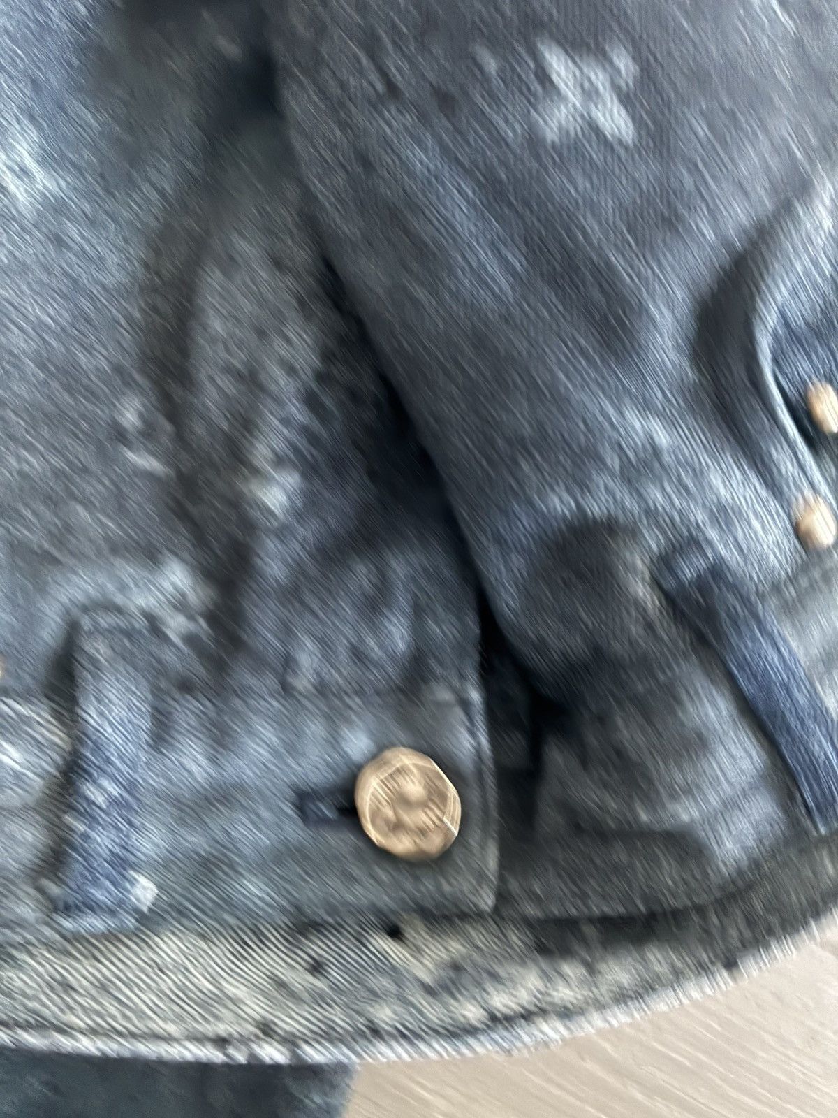 Louis Vuitton Louis Vuitton spray paint denim Size US 29 - 4 Thumbnail