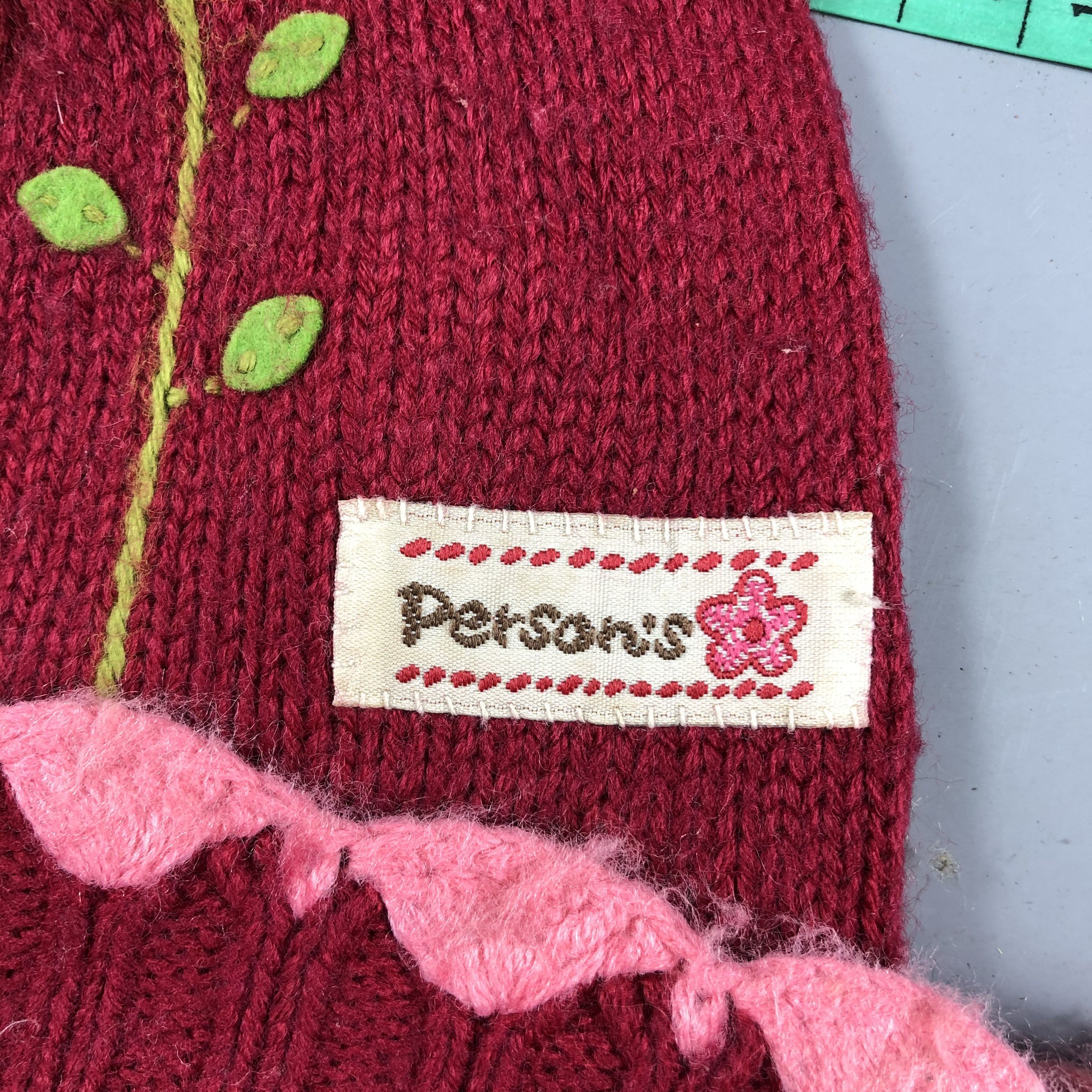 Japanese Brand Persons Flora Beanie Size ONE SIZE - 4 Thumbnail