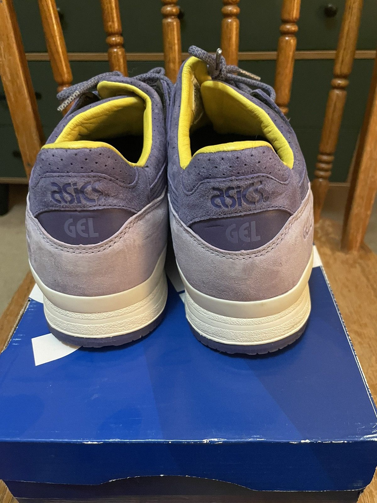 Asics asics gel lyte 3 lavender iris Size US 12 / EU 45 - 2 Thumbnail