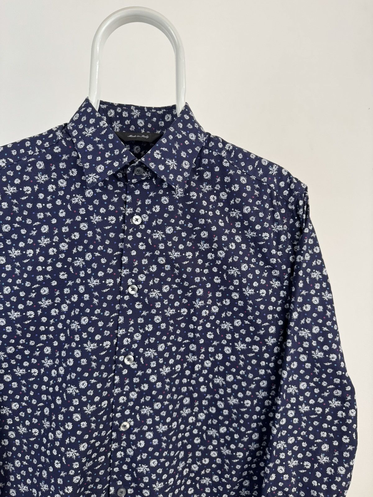 Paul Smith Paul Smith The Byard Floral Flovers Print Long Sleeve Shirt Size US M / EU 48-50 / 2 - 2 Thumbnail