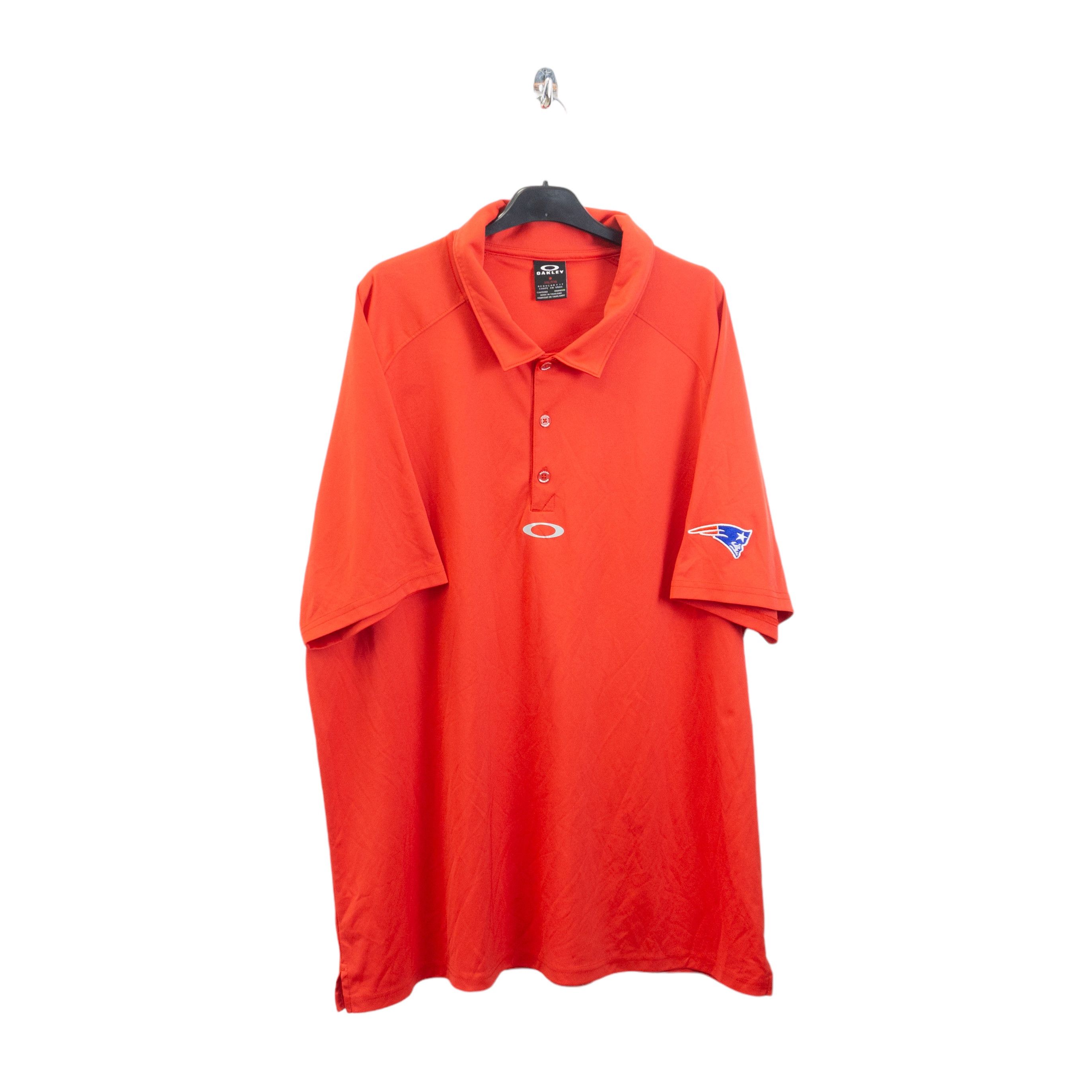 NFL × Oakley Oakley X NFL Patriots Polo Shirt Size US XXL / EU 58 / 5 - 1 Thumbnail