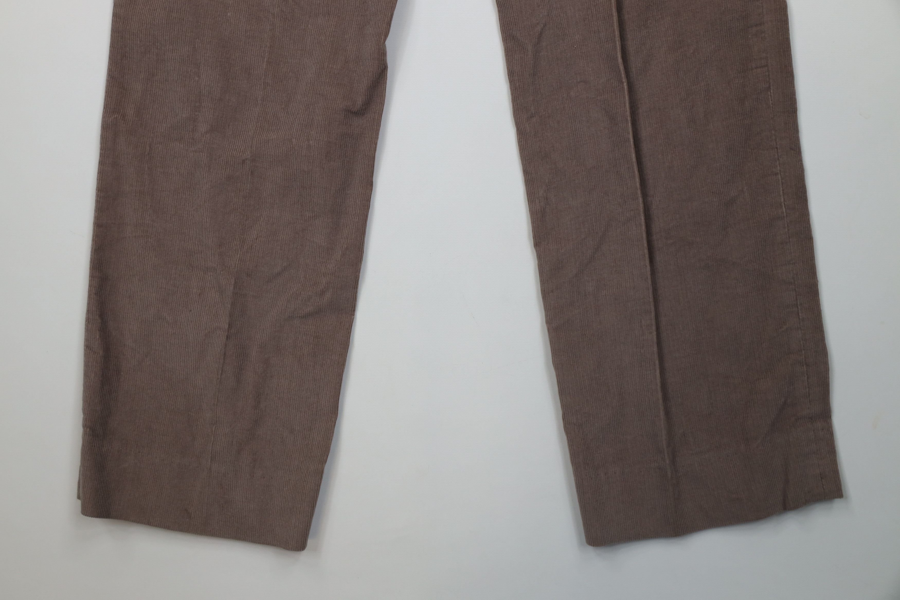 Vintage Vintage 90s Streetwear Wide Leg Corduroy Chino Pants Gray Size US 32 / EU 48 - 14 Thumbnail