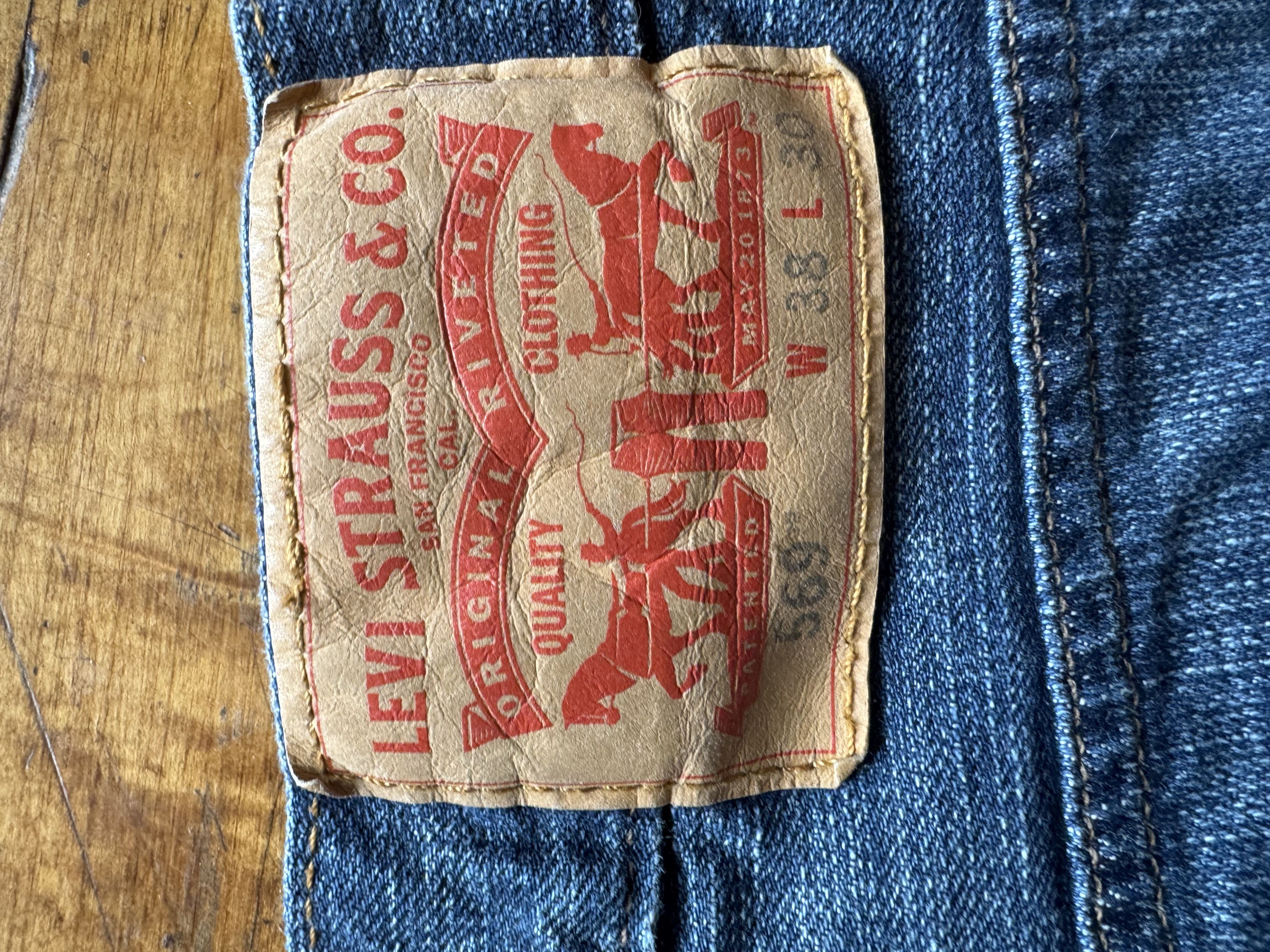 Levi's Levi’s 569 Loose Straight Fit Jeans - Size 38x30 Size US 38 / EU 54 - 3 Thumbnail
