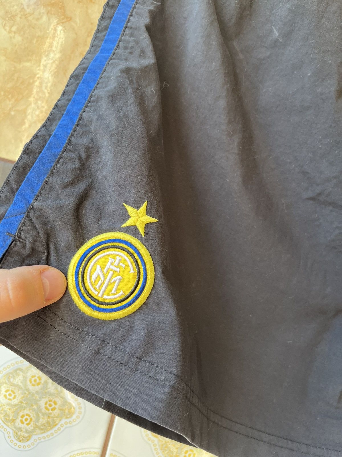 Nike Vintage 90 Nike Inter soccer shorts Size US 34 / EU 50 - 2 Thumbnail
