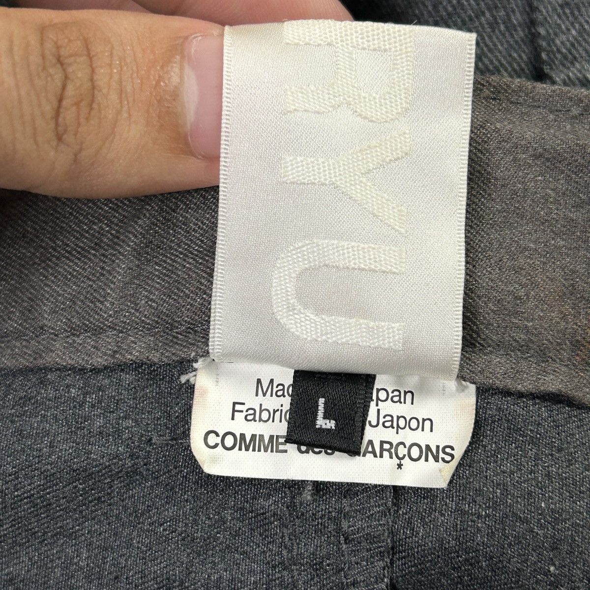 Ganryu SS2016 CDG – GANRYU – Cropped Sarouel Drop Crotch Pants Size US 38 / EU 54 - 14 Thumbnail