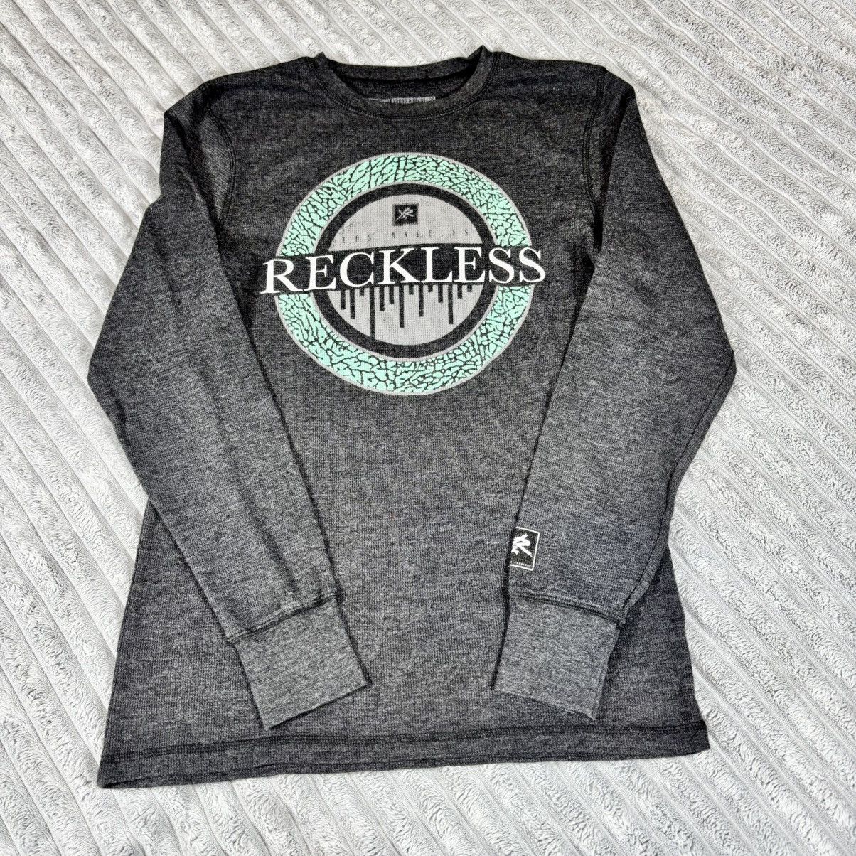Young And Reckless Young & Reckless Men's Medium Longsleeve Crewneck Tshirt Y2K Size US M / EU 48-50 / 2 - 1 Thumbnail