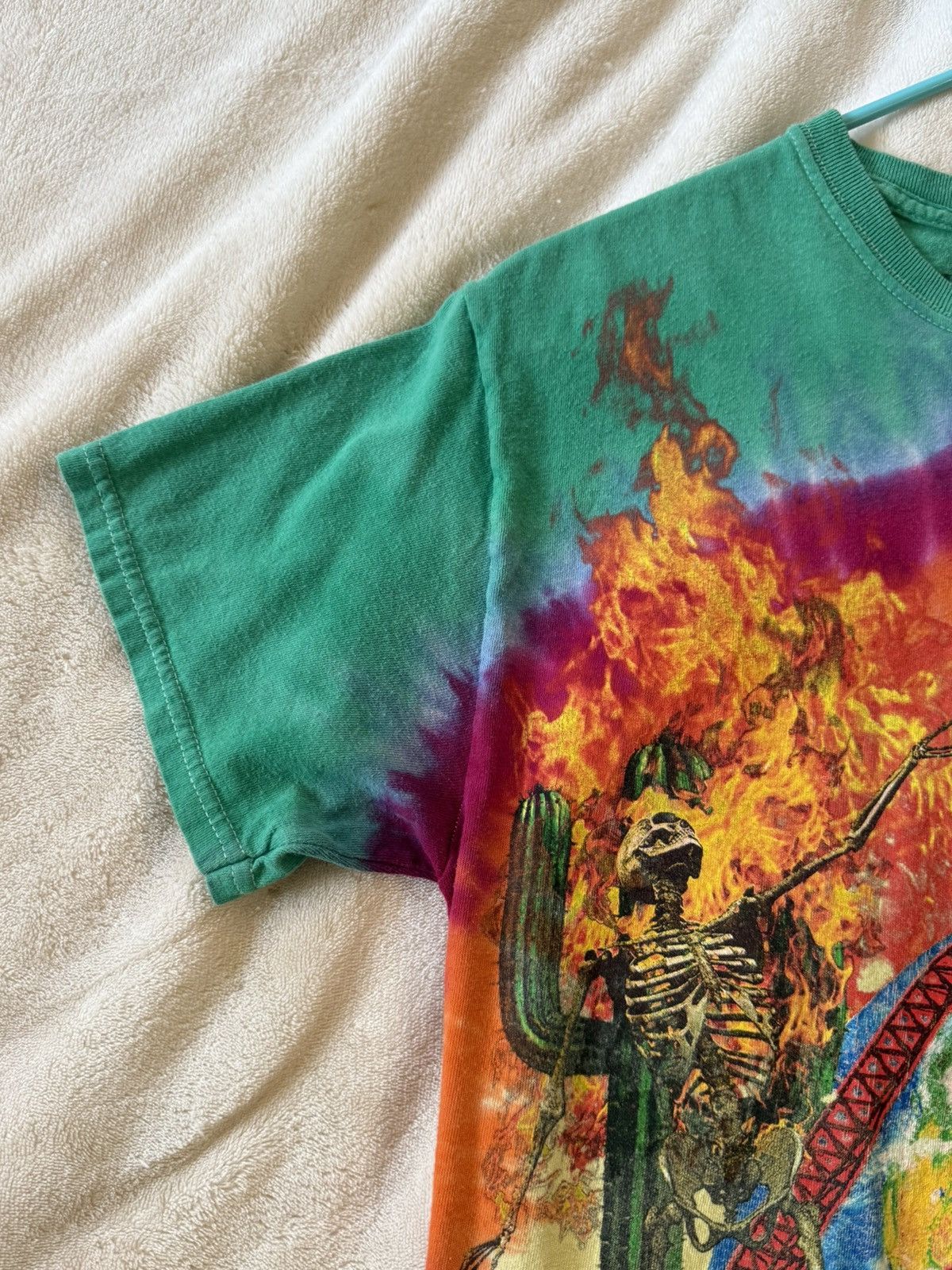 Travis Scott Travis Scott Astroworld Merch Drop - Astroworld Tie Dye Tee Size US M / EU 48-50 / 2 - 5 Thumbnail