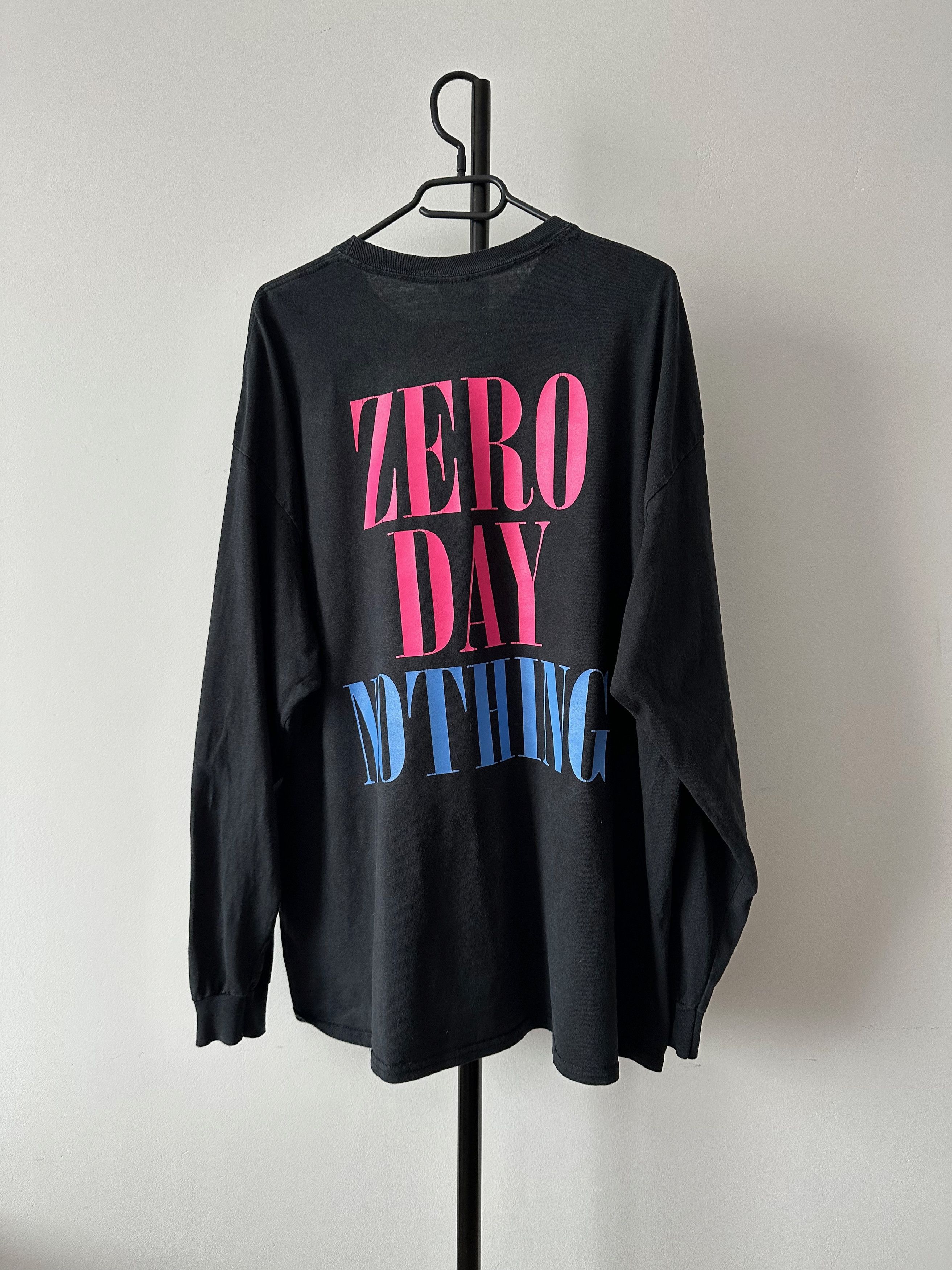 Band Tees NOTHING Zero Day Long Sleeve shirt tour rock merch band Size US XXL / EU 58 / 5 - 8 Thumbnail