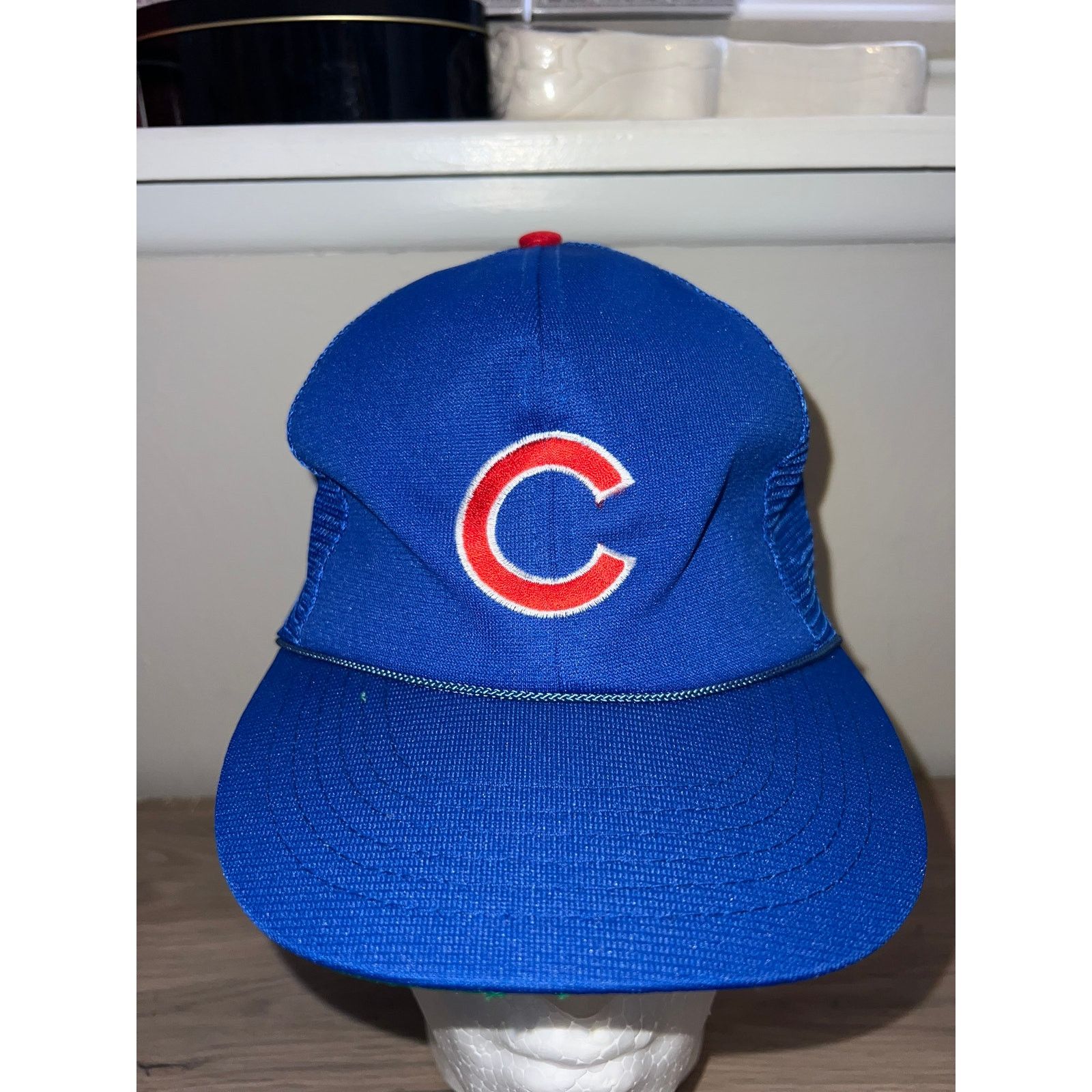 MLB MLB Chicago Cubs Hat Par Cap Baseball Blue Green Brim OS Size ONE SIZE - 2 Thumbnail