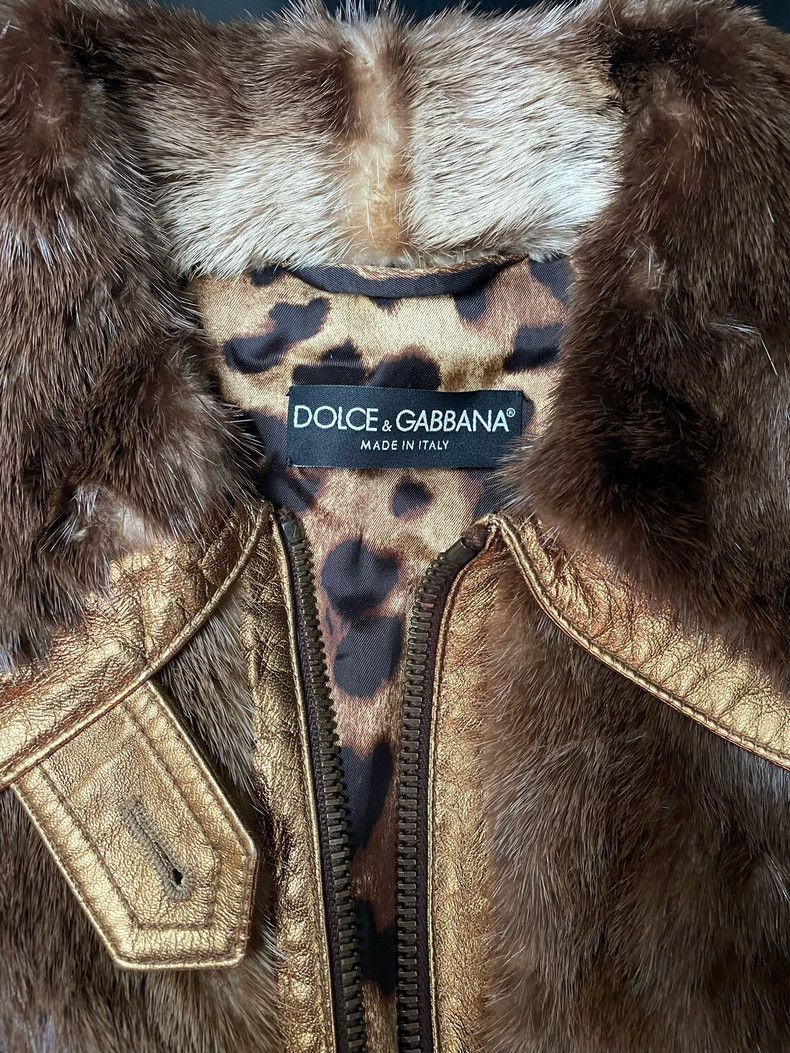 Dolce & Gabbana Dolce & Gabbana Heavy weight mink sheepskin jacket 2504-Nex Size L / US 10 / IT 46 - 4 Thumbnail
