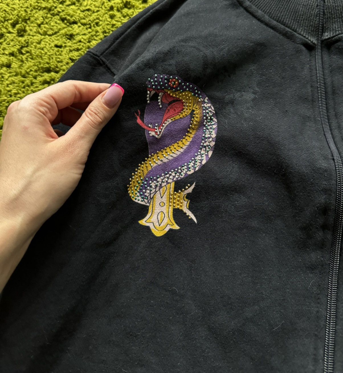 Christian Audigier × Ed Hardy × Vintage Ed Hardy by Christian Audigier Y2K vintage tattoo sweatshirt Size US L / EU 52-54 / 3 - 4 Thumbnail
