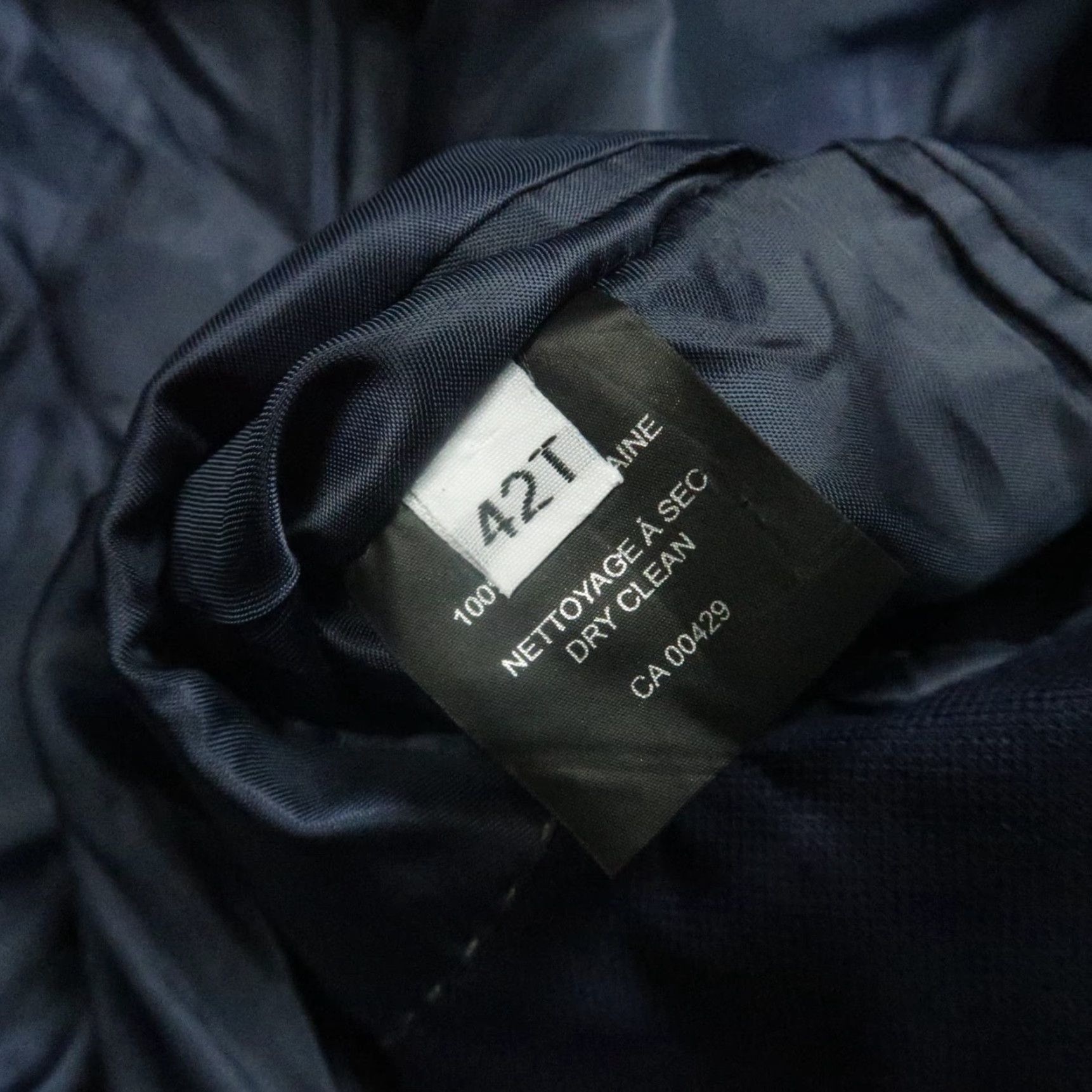 Peter Millar Peter Millar Blazer Men 42 Regular Blue Wool Double-Vented Notch Lapel Single-Breasted Two-Button Jacket Coat Mens Size 42R - 5 Thumbnail