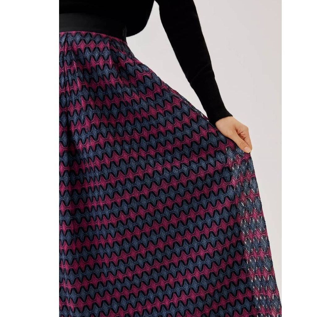 Anthropologie New Anthropologie Let Me Be Textured Maxi Skirt $160 SMALL Size 28" / US 6 / IT 42 - 4 Thumbnail