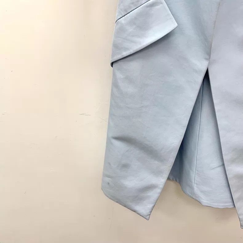 Dior Dior Light blue floral embroidered cotton short-sleeved ja Size XXS / US 00 / IT 34 - 4 Thumbnail