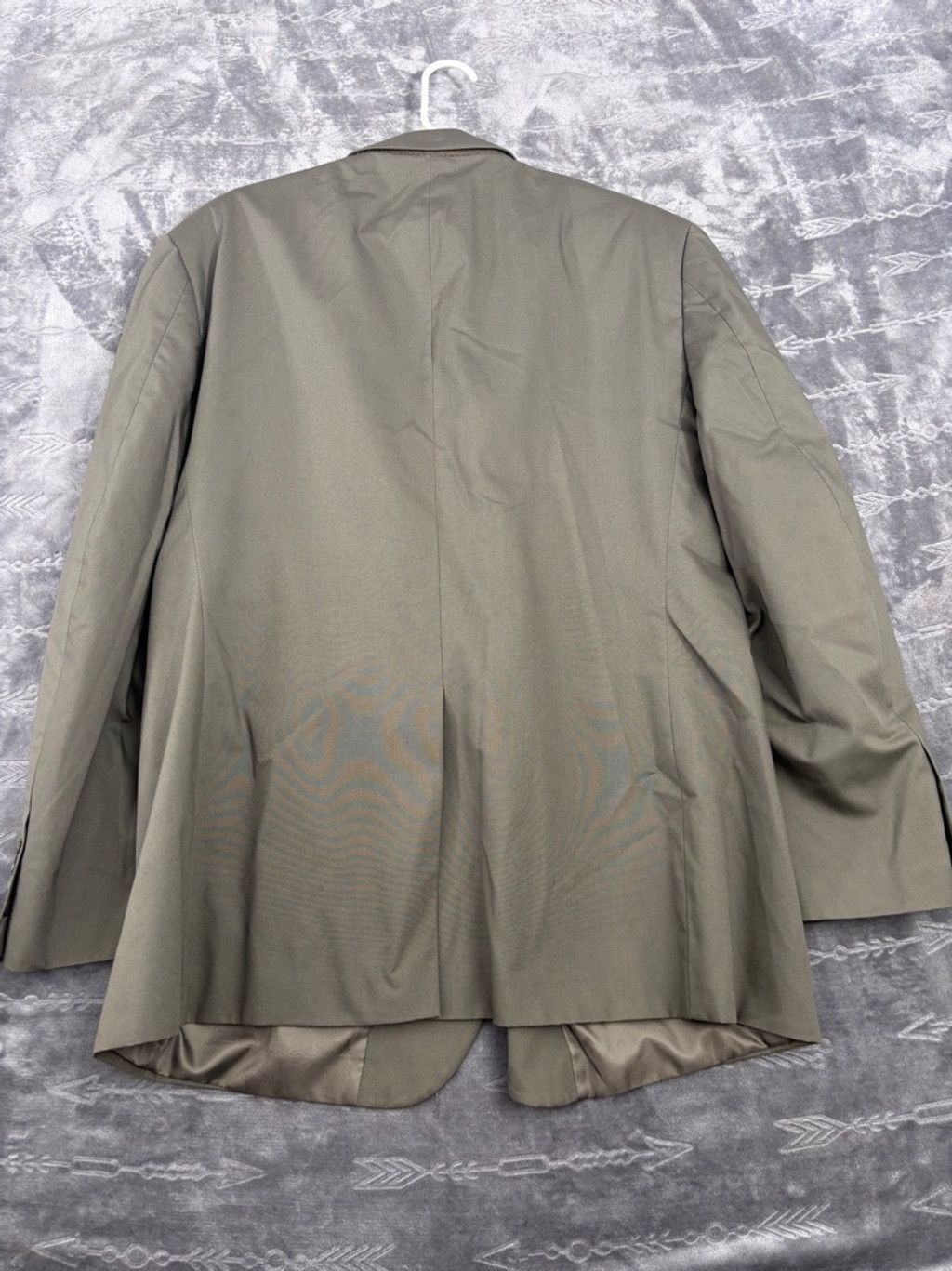 Brooks Brothers Men's Brooks Brothers Blazer 46R Light Olive Size 46R - 9 Thumbnail