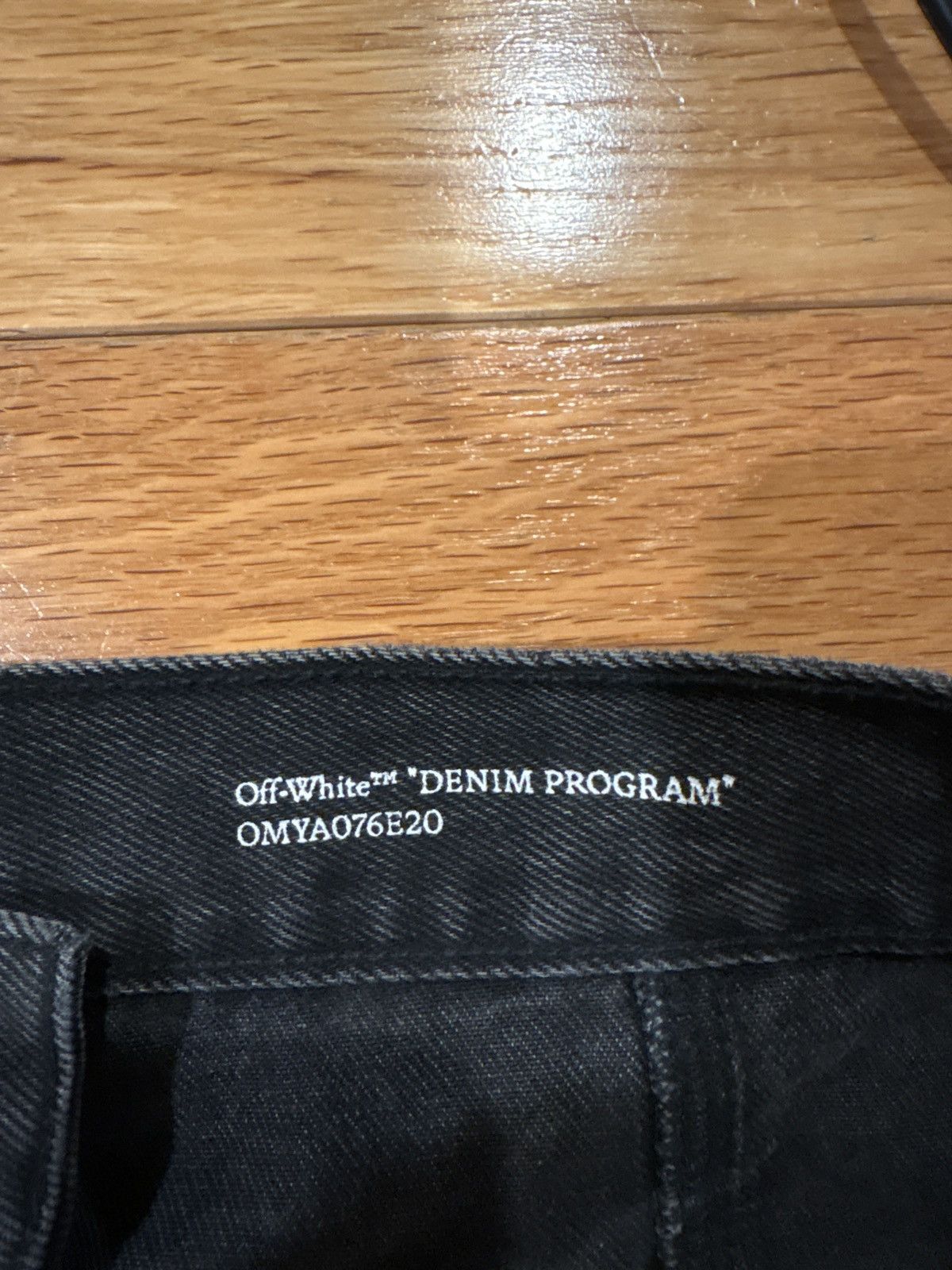 Off-White Black Off White Abloh Jeans Size US 30 / EU 46 - 6 Thumbnail