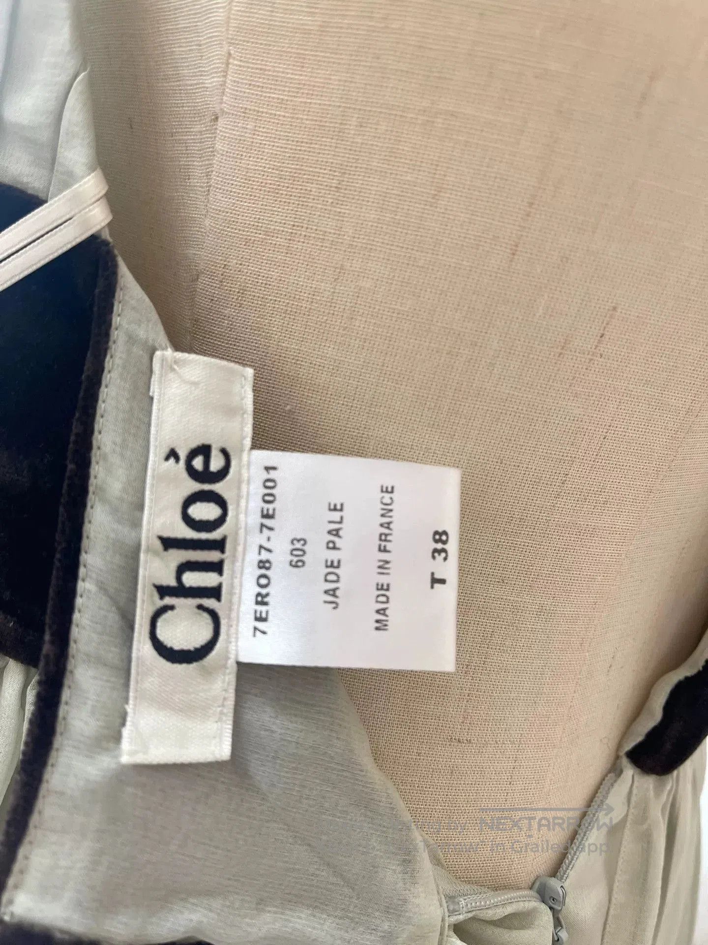 Chloe Chloé 2007 Paris Runway Backless Dress. Size M / US 6-8 / IT 42-44 - 3 Thumbnail