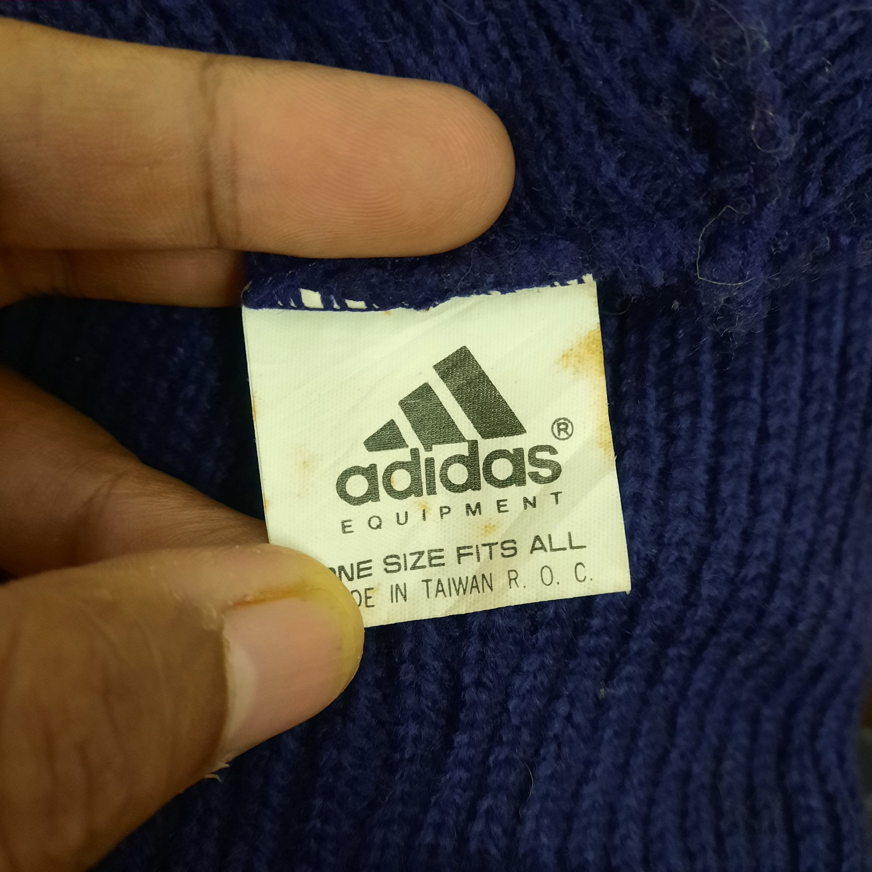 Adidas 🏔️ Vintage adidas adventure big logo beanie hat Size ONE SIZE - 4 Thumbnail