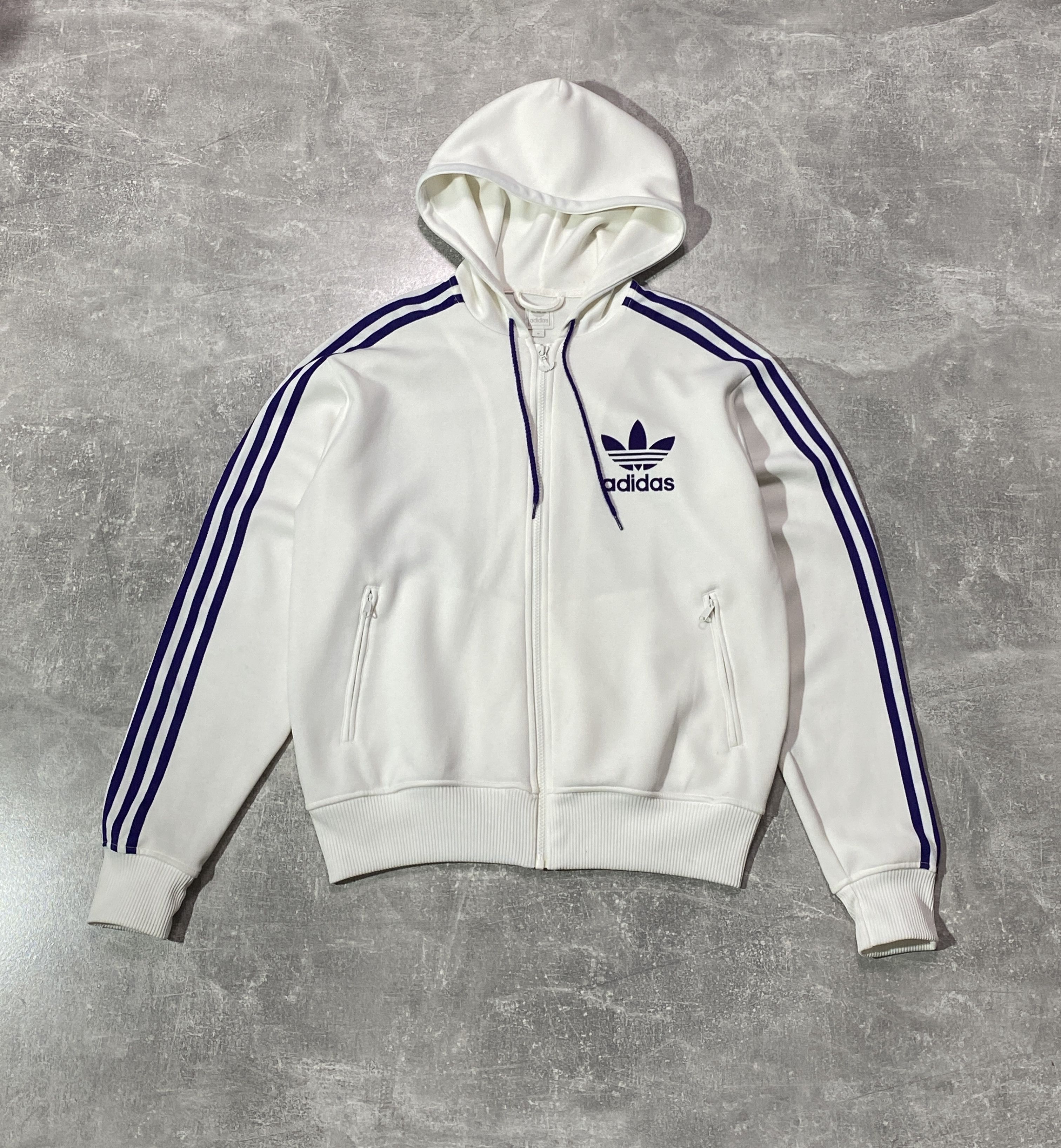 Adidas Vintage Y2K Adidas Lotus Logo Zip Hoodie Hip Hop Style Size US M / EU 48-50 / 2 - 1 Thumbnail