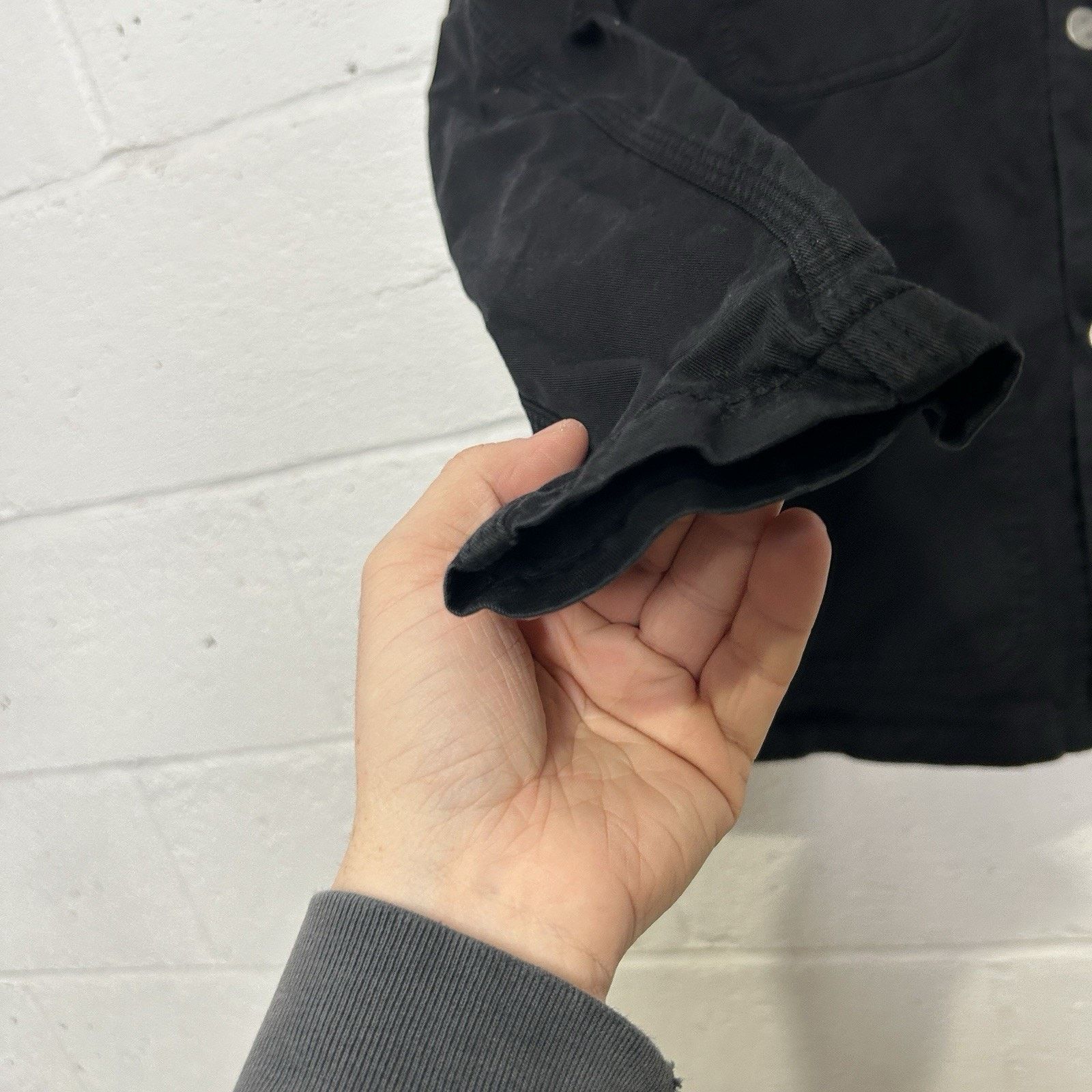 Carhartt Carhartt WIP Women's Unlined Michigan Chore Jacket “Black” Size XS / US 0-2 / IT 36-38 - 5 Thumbnail