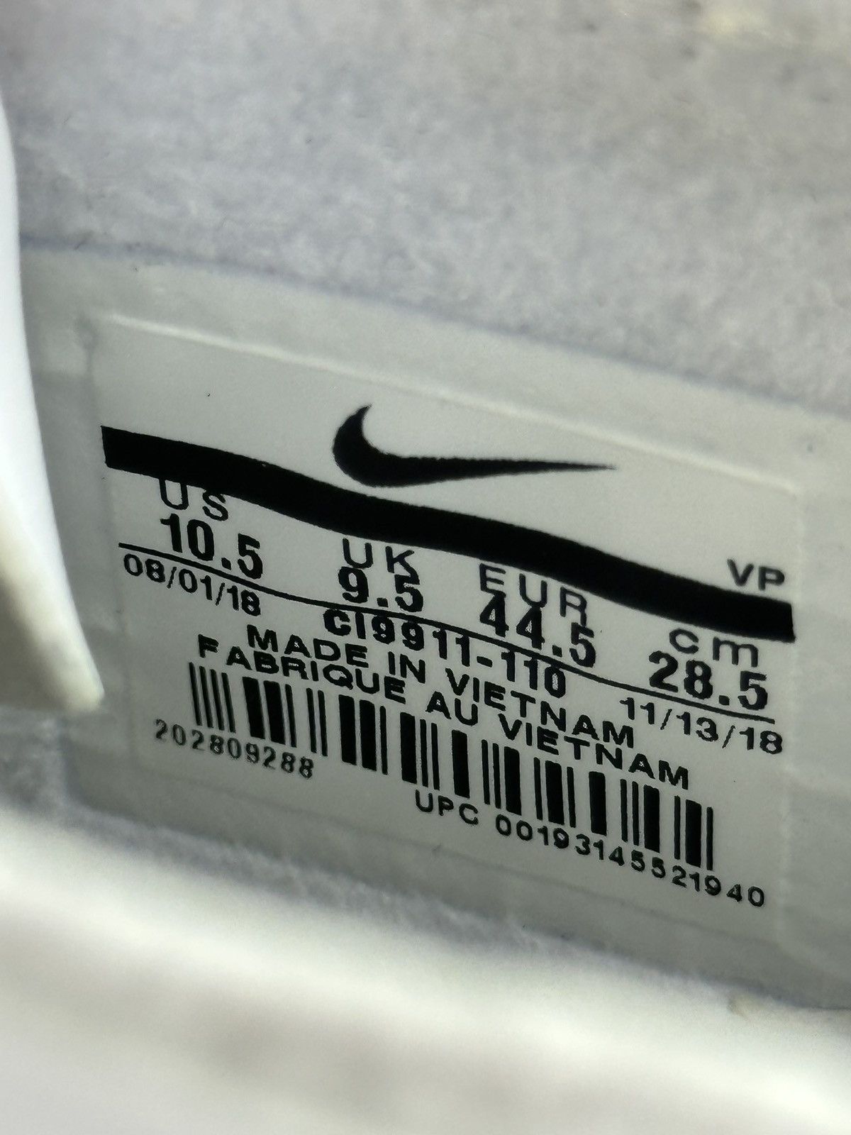 Nike Nike Zoom Kobe 1 Protro Noise Cancelling Size US 10.5 / EU 43-44 - 9 Thumbnail