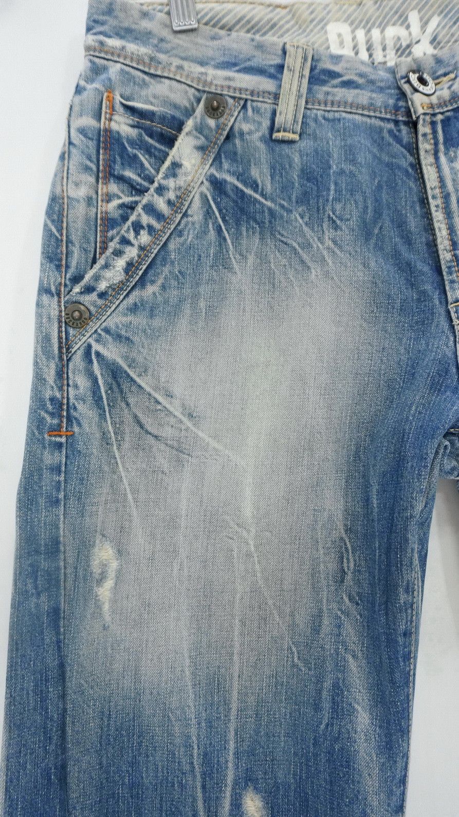 BUCKAROO Vintage Wide Leg Distressed Jeans