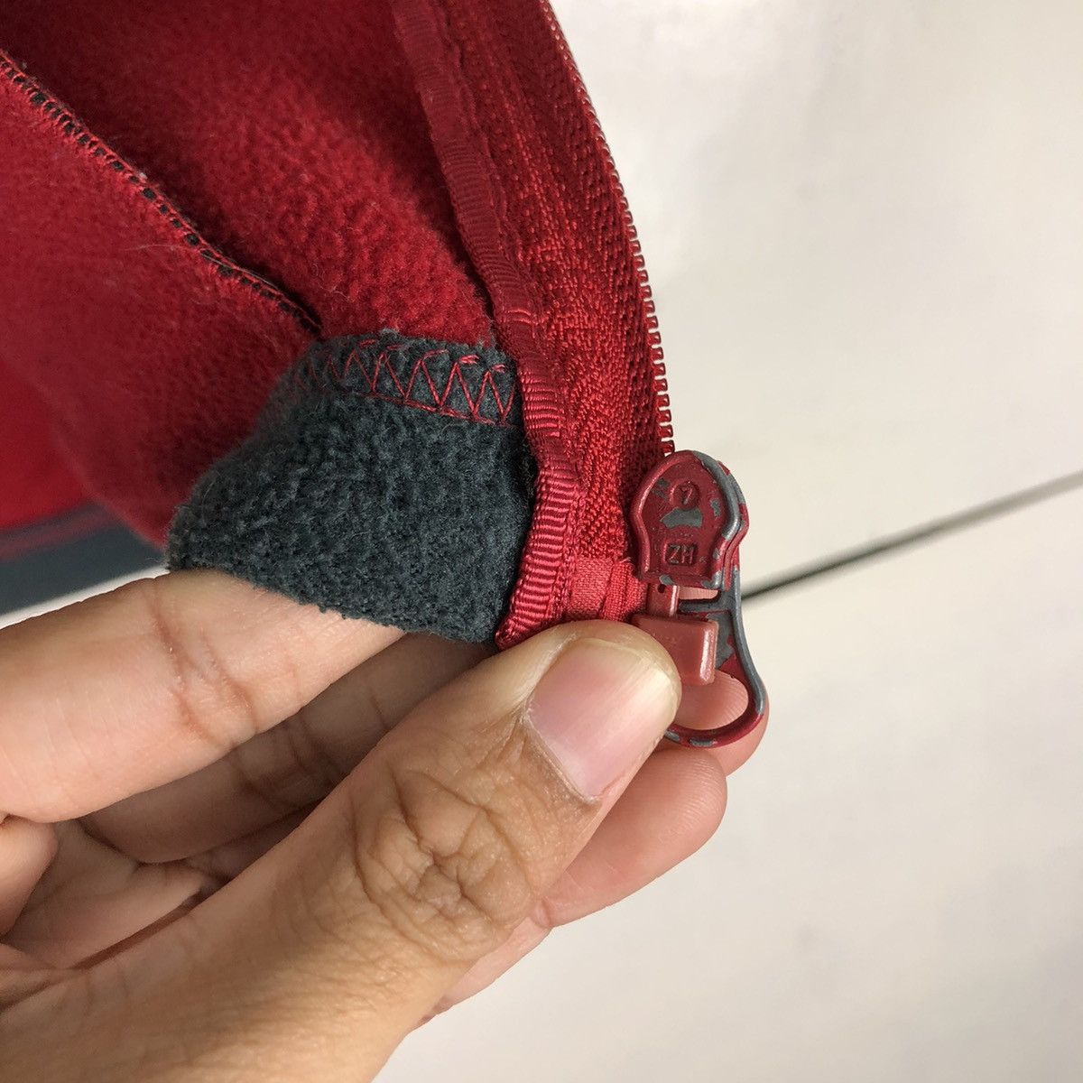 Champion 🔥Vtg Fleece Jacket Worker Champion Blizzak Racing Sports Size US M / EU 48-50 / 2 - 15 Thumbnail