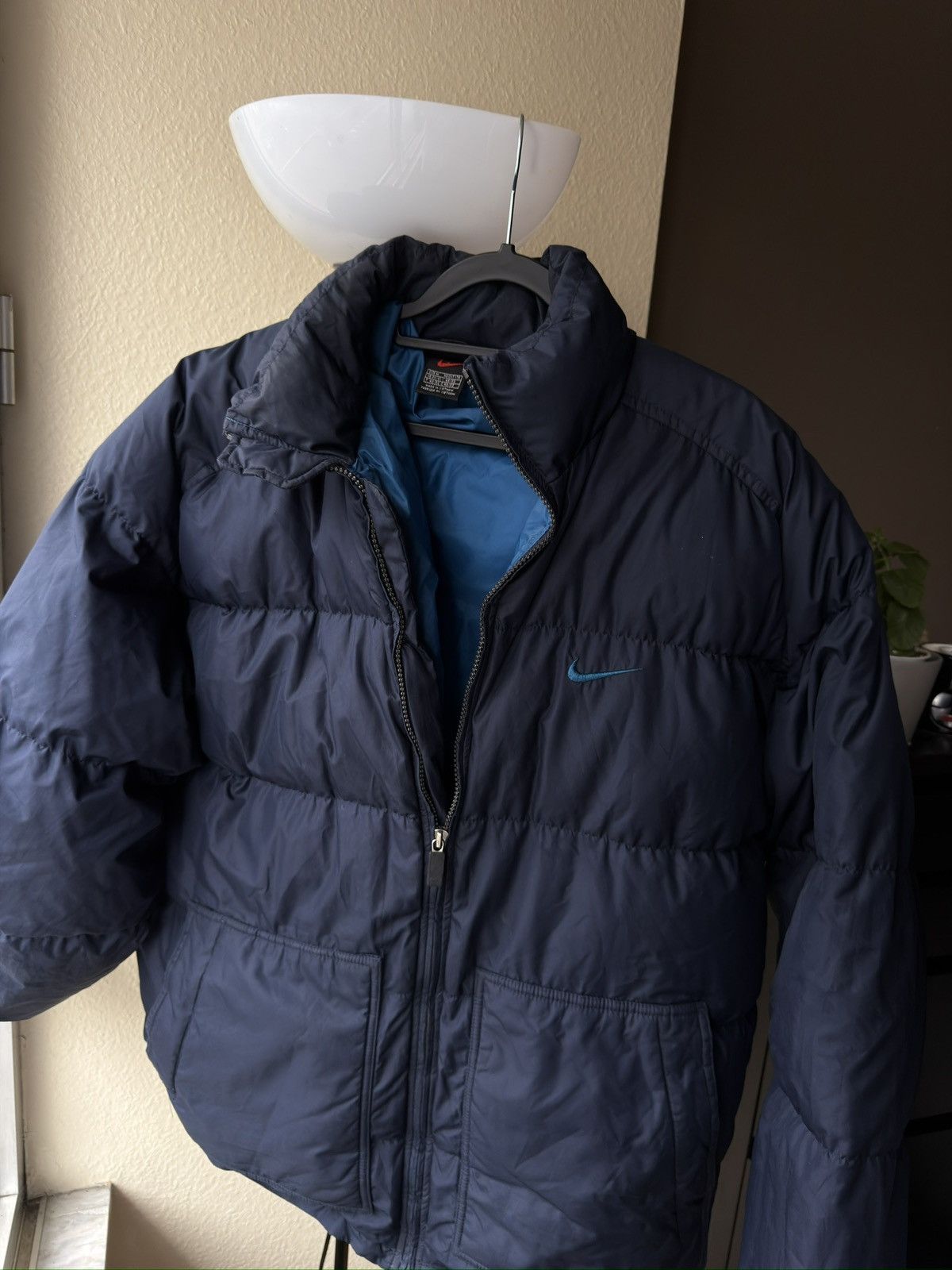 Nike Nike vintage down jacket puffer Size US L / EU 52-54 / 3 - 2 Thumbnail